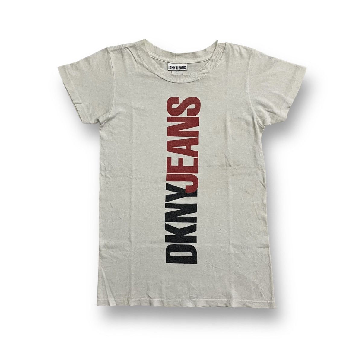DKNY Vintage Single Stich DKNY Spellout Size US S / EU 44-46 / 1 - 1 Thumbnail
