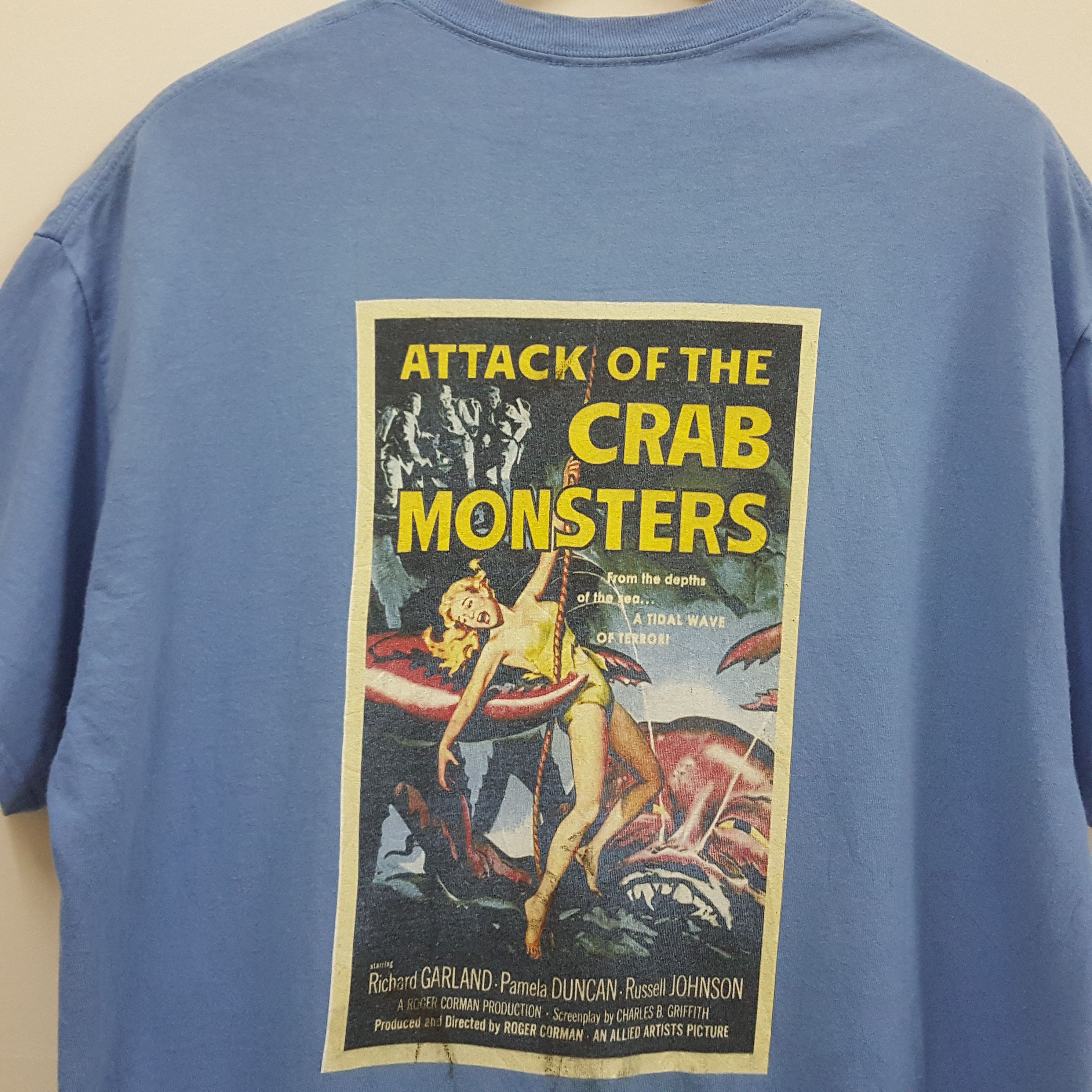 Expert Horror × Vintage Vintage Attact of the crab monsters American horrorfilm tee Size US XL / EU 56 / 4 - 2 Thumbnail