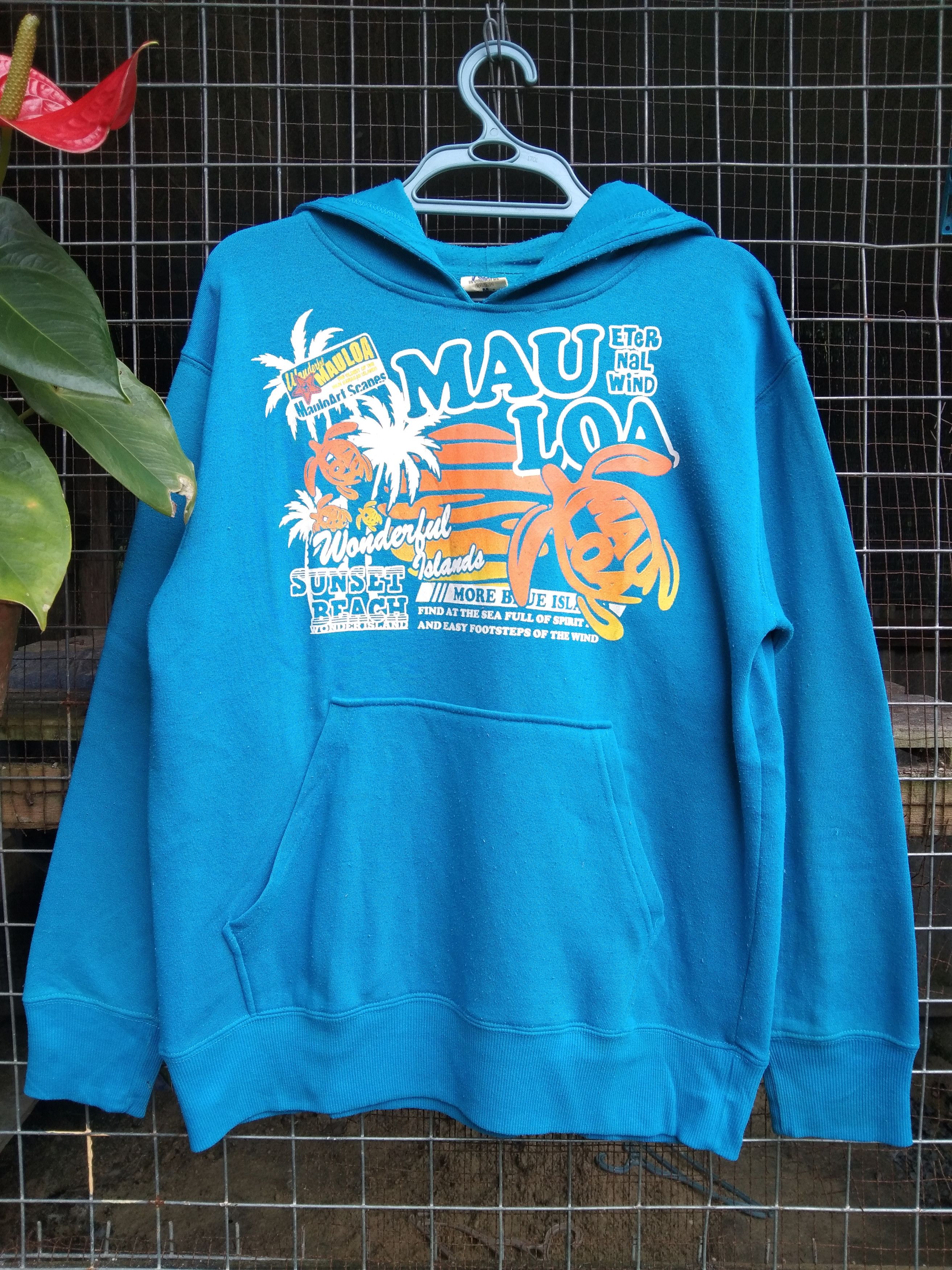 Japanese Brand VINTAGE MOU LOA ISLAND SWEATSHIRT HOODIE Size US M / EU 48-50 / 2 - 1 Thumbnail