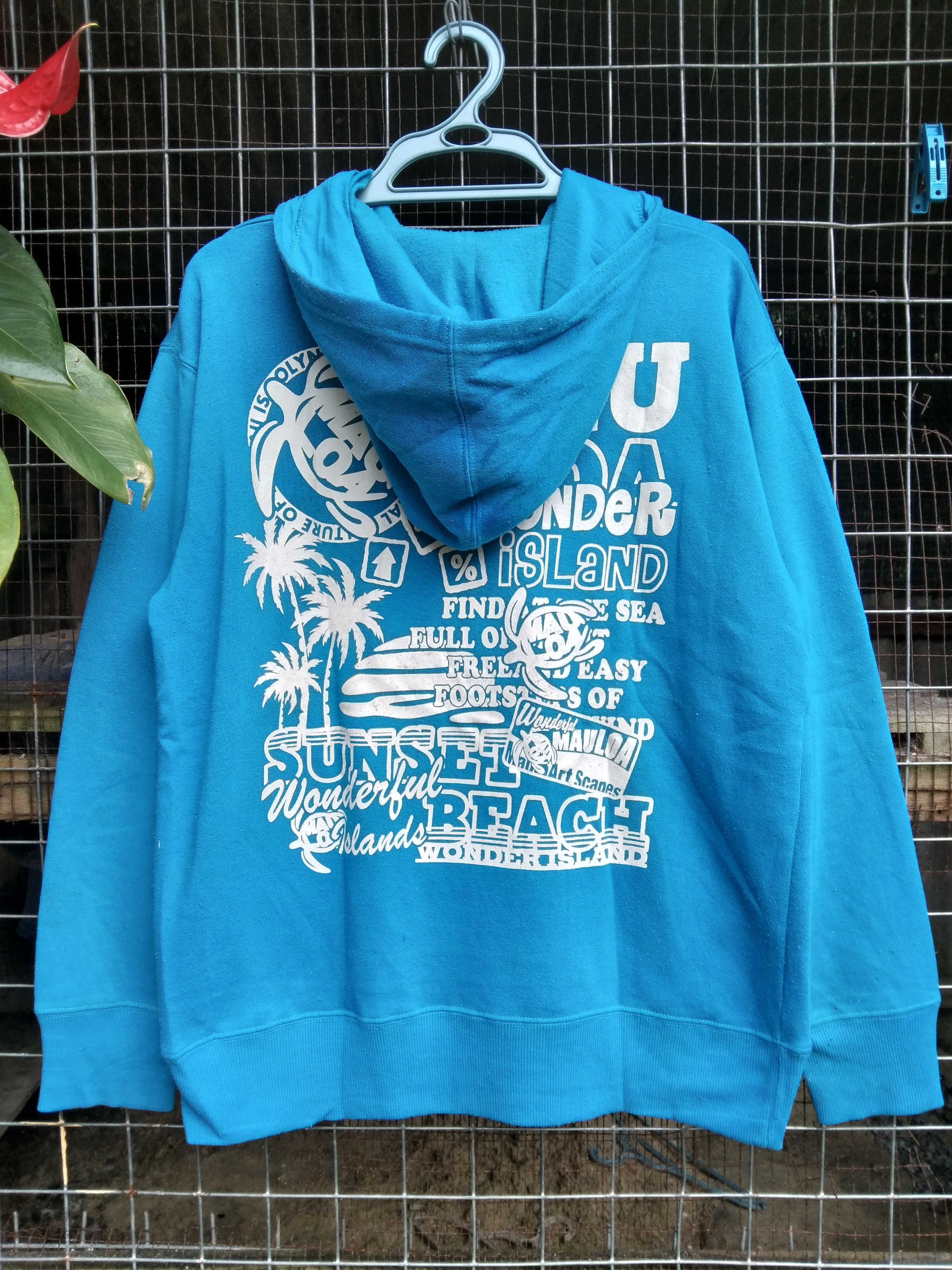 Japanese Brand VINTAGE MOU LOA ISLAND SWEATSHIRT HOODIE Size US M / EU 48-50 / 2 - 4 Thumbnail