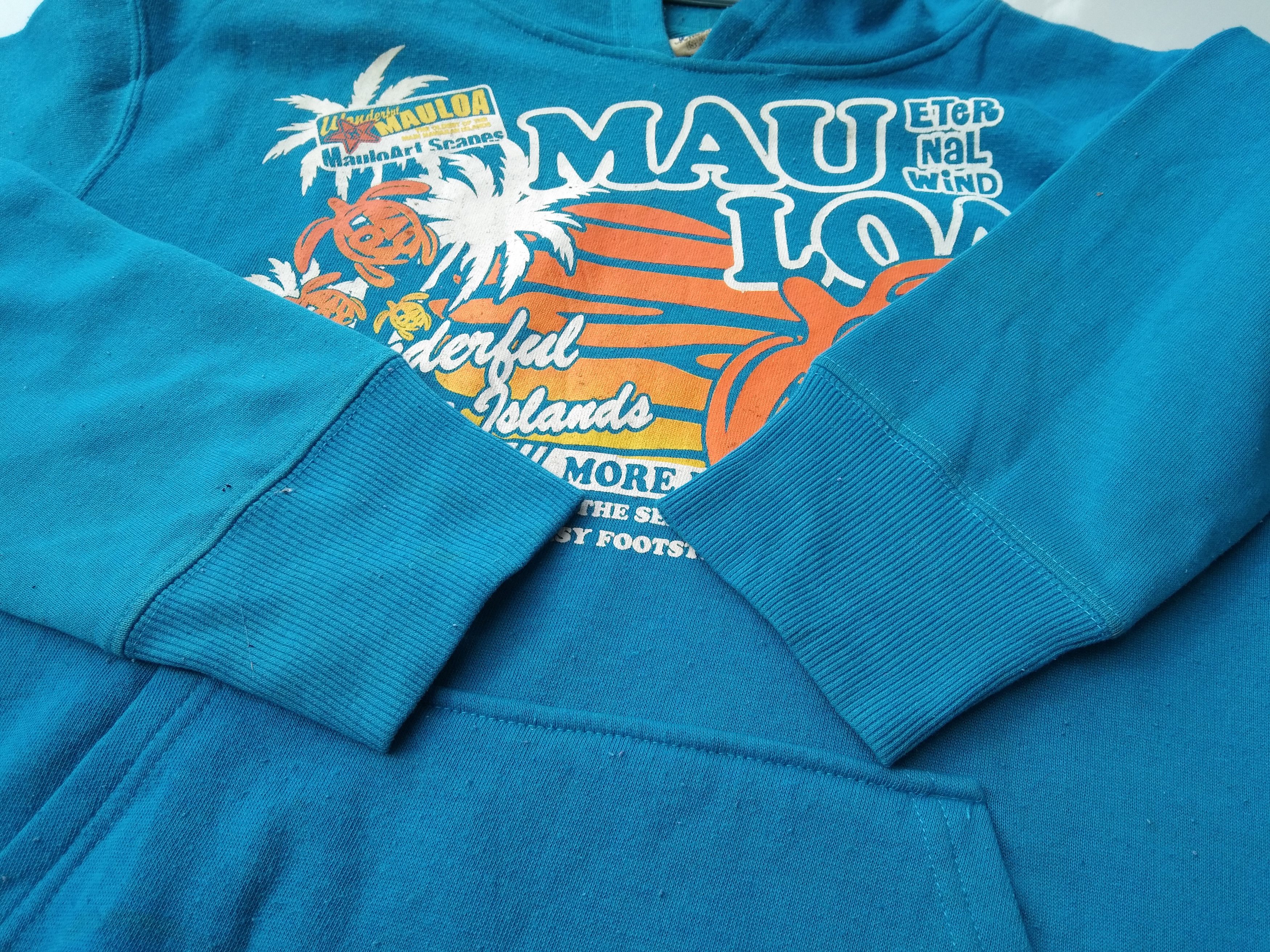 Japanese Brand VINTAGE MOU LOA ISLAND SWEATSHIRT HOODIE Size US M / EU 48-50 / 2 - 8 Thumbnail