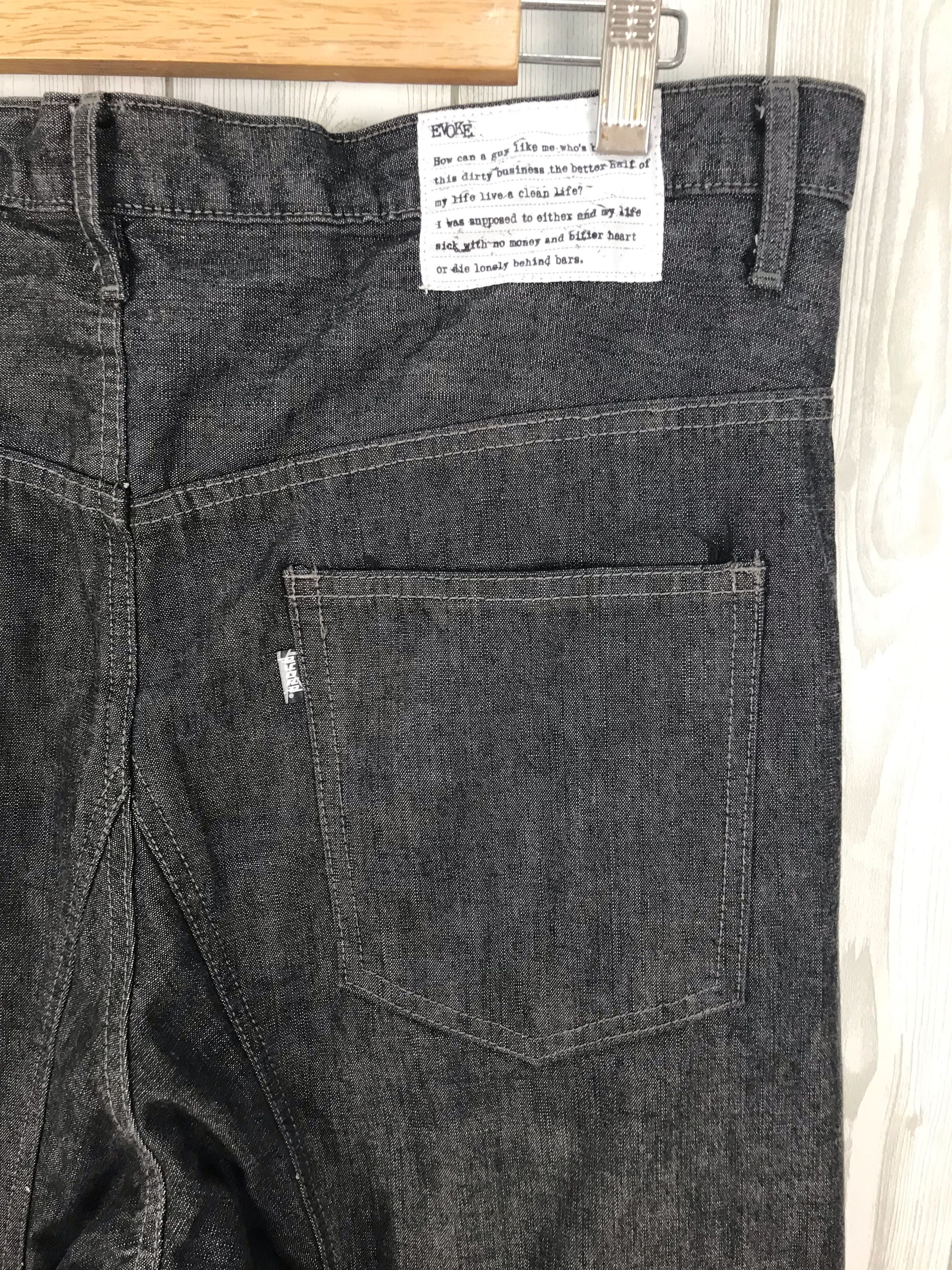Artful Dodger Jnco Style Wide Leg EVOKE Baggy Denim Jeans Size US 35 - 12 Thumbnail