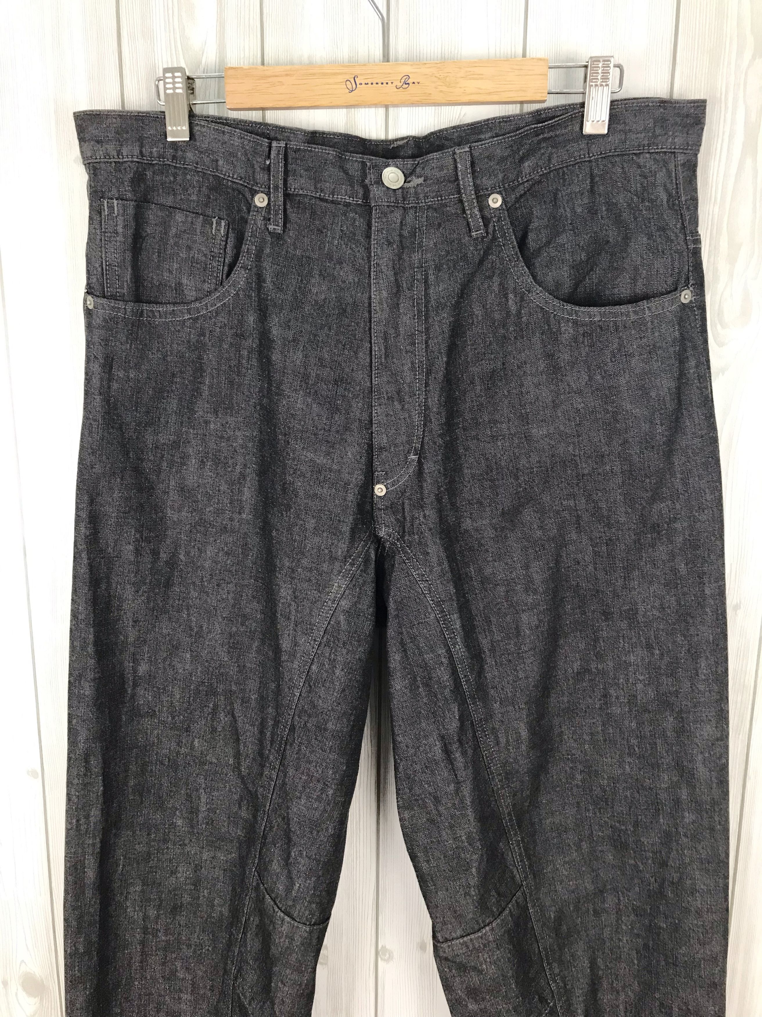 Artful Dodger Jnco Style Wide Leg EVOKE Baggy Denim Jeans Size US 35 - 3 Thumbnail