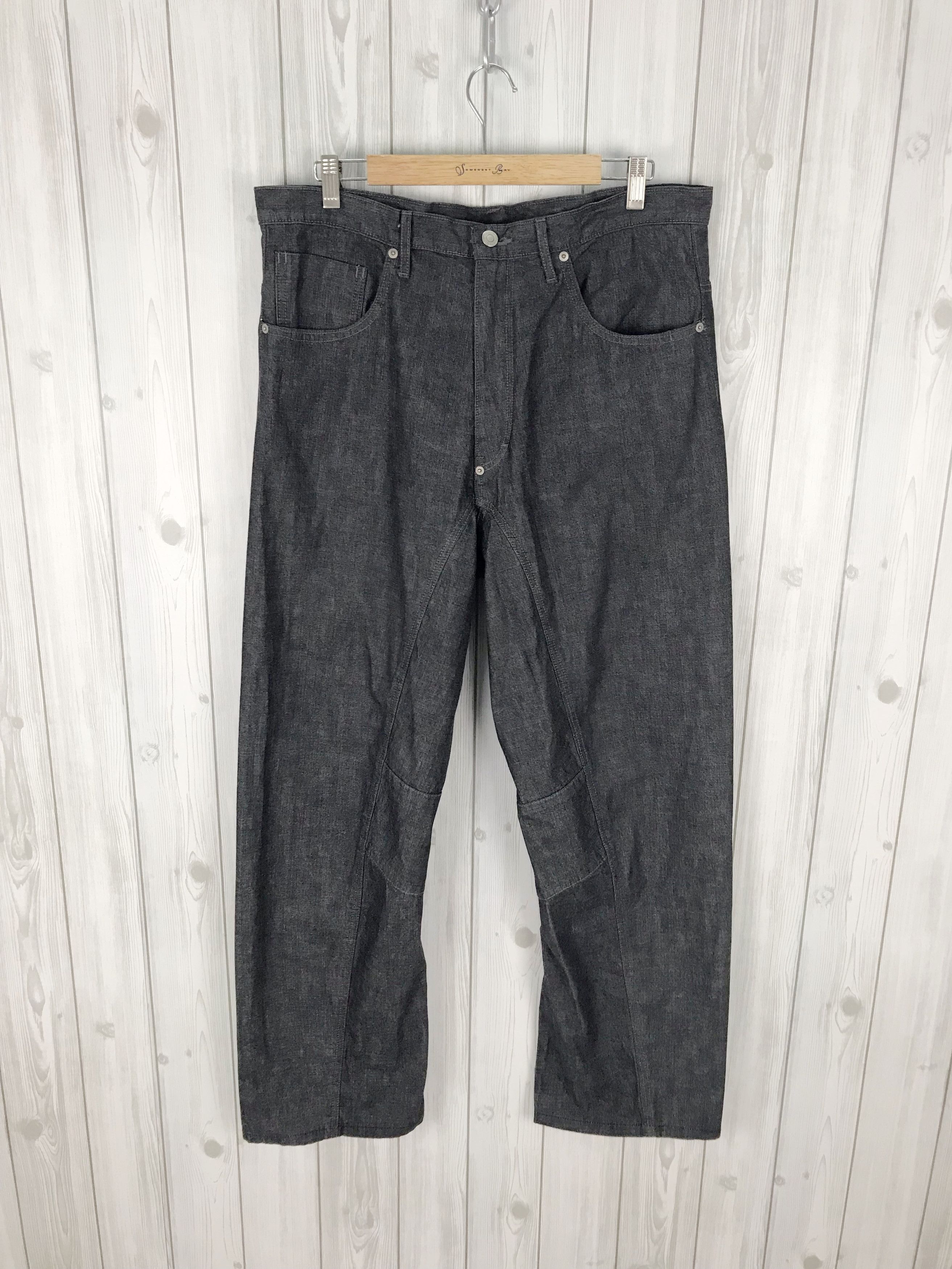 Artful Dodger Jnco Style Wide Leg EVOKE Baggy Denim Jeans Size US 35 - 2 Thumbnail