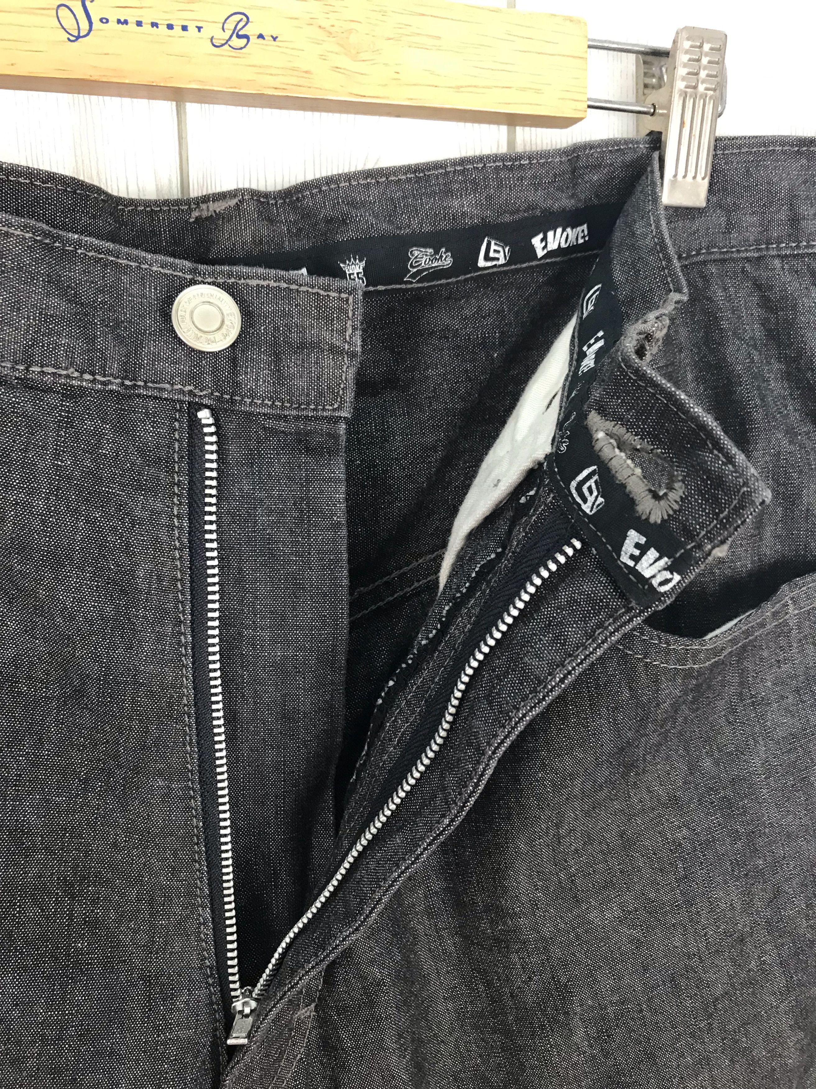 Artful Dodger Jnco Style Wide Leg EVOKE Baggy Denim Jeans Size US 35 - 17 Thumbnail