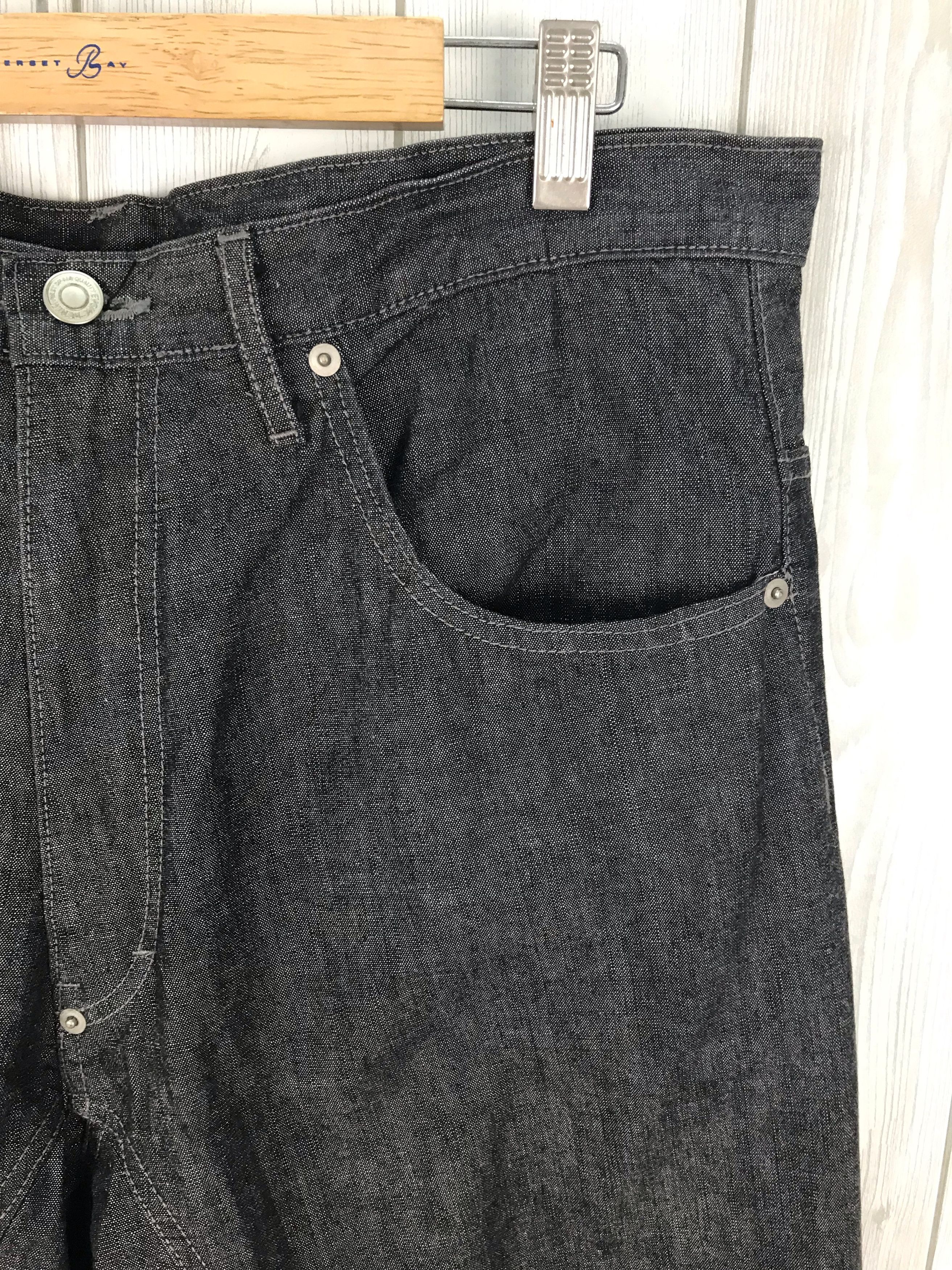 Artful Dodger Jnco Style Wide Leg EVOKE Baggy Denim Jeans Size US 35 - 5 Thumbnail