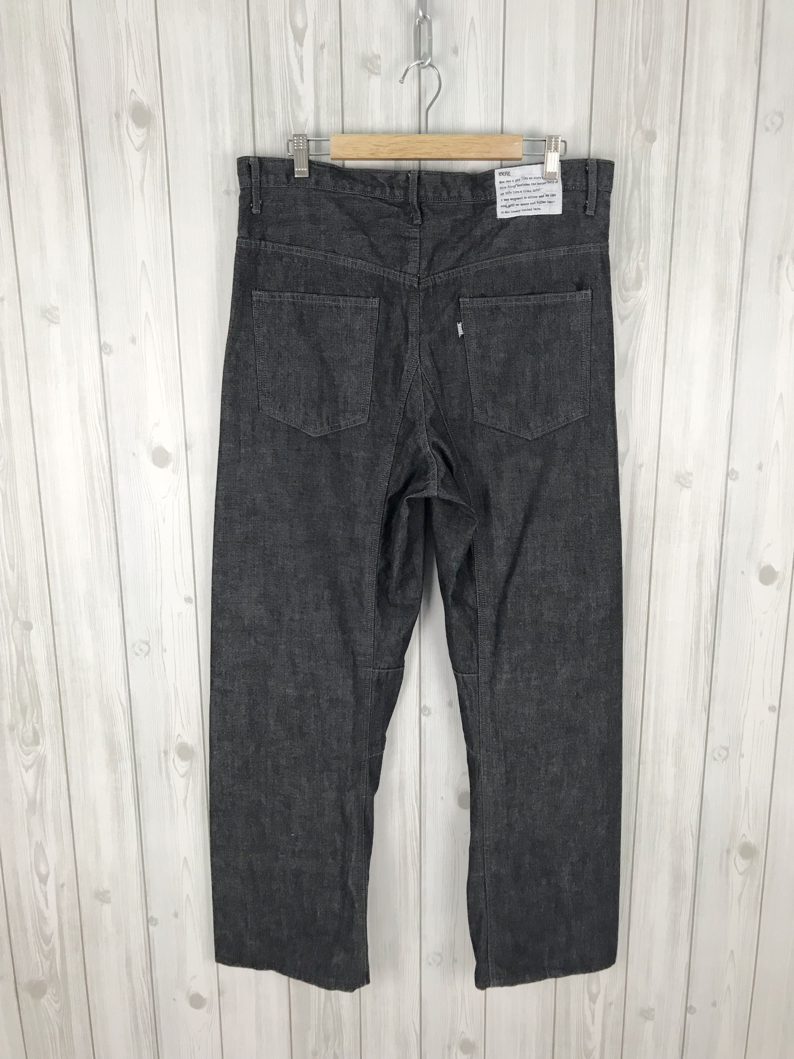 Artful Dodger Jnco Style Wide Leg EVOKE Baggy Denim Jeans Size US 35 - 9 Thumbnail