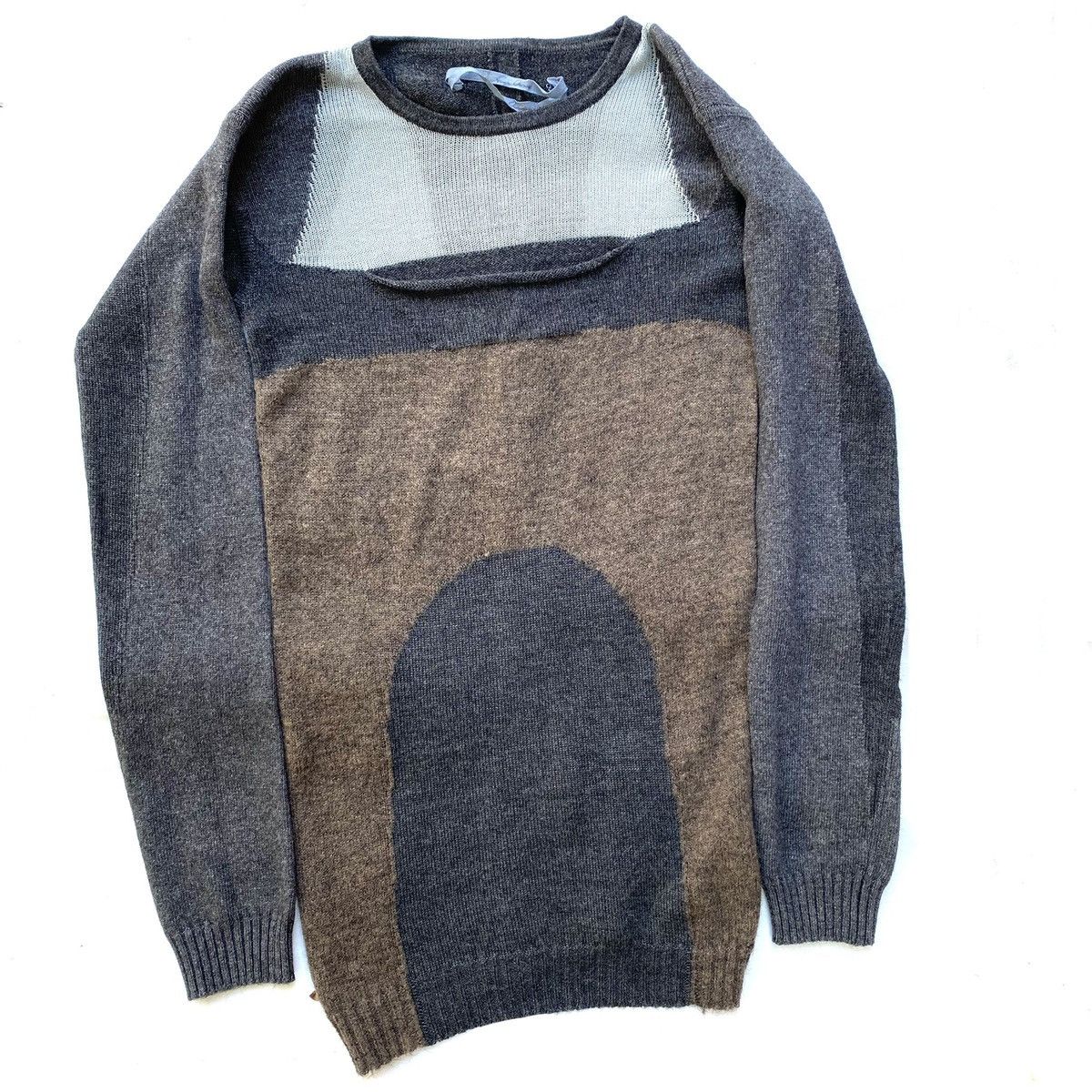 image of Rick Owens Vintage Aw 2005 “Moog” Archive Wool Vulpinari Rimini in Grey, Men's (Size Medium)