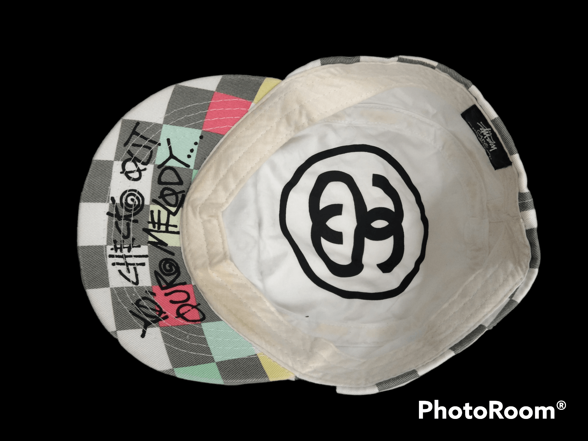 Stussy STUSSY CHECKERBOARD CARPENTER HAT Size ONE SIZE - 4 Thumbnail