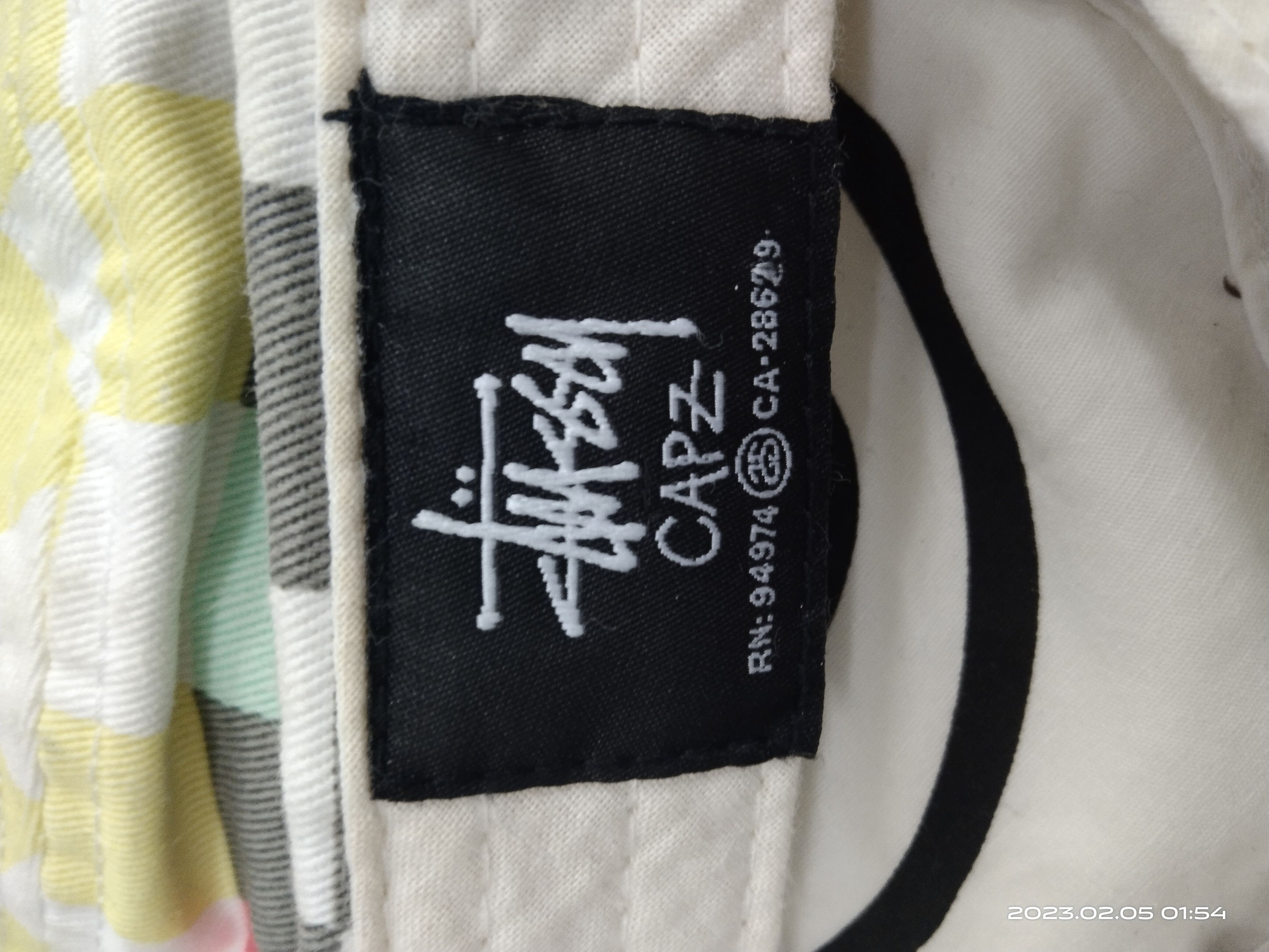 Stussy STUSSY CHECKERBOARD CARPENTER HAT Size ONE SIZE - 5 Thumbnail