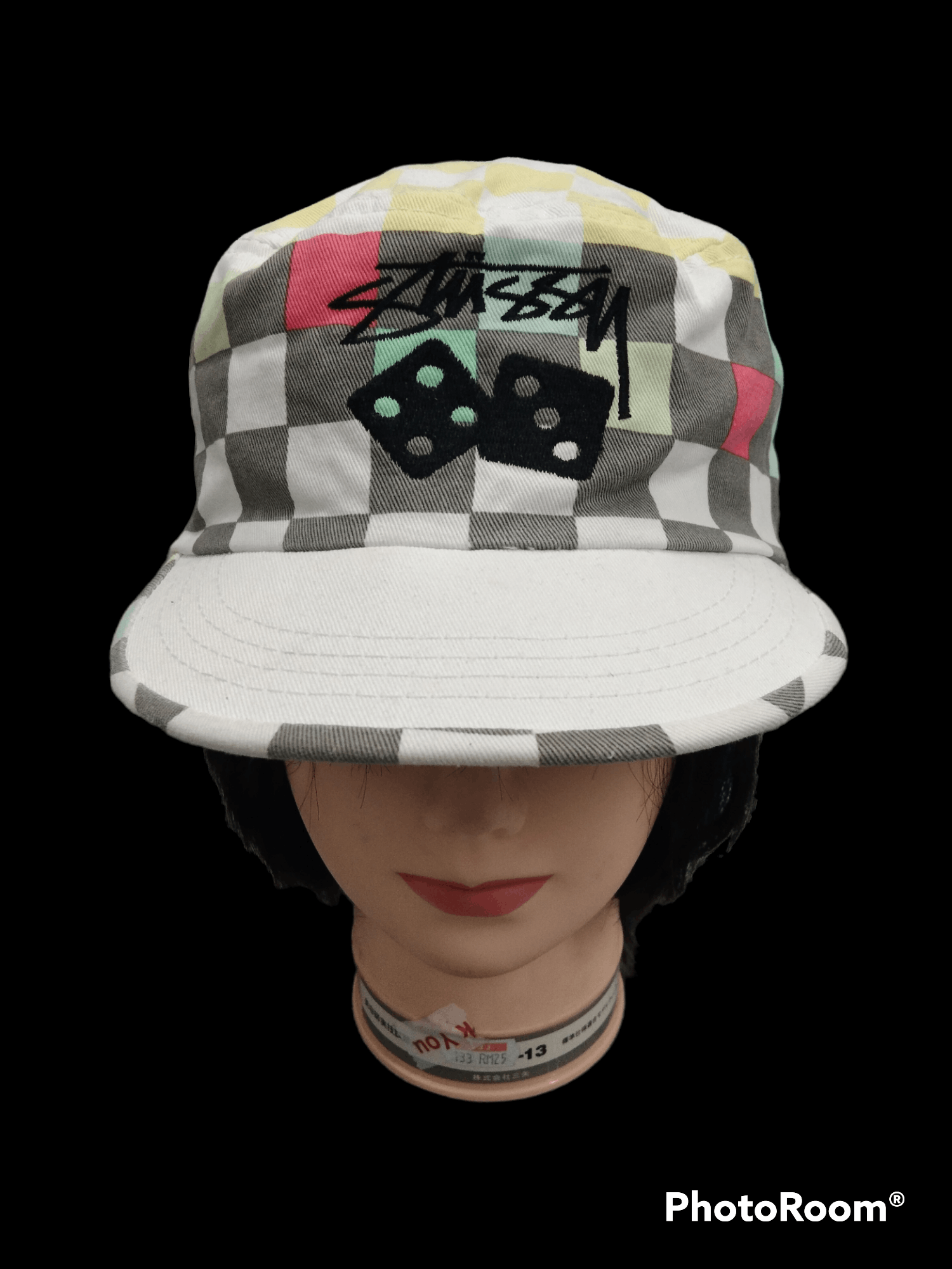 Stussy STUSSY CHECKERBOARD CARPENTER HAT Size ONE SIZE - 1 Thumbnail