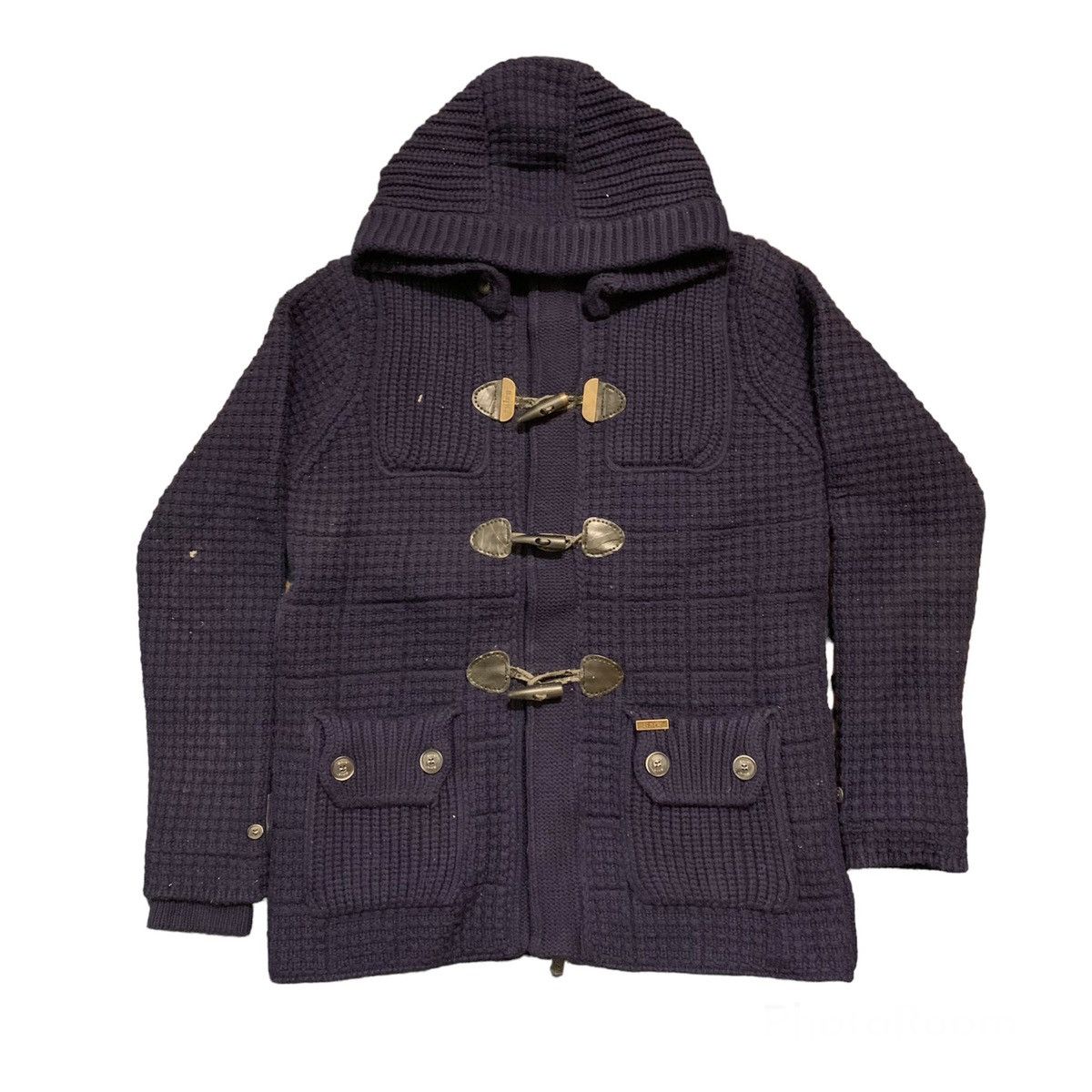 Bark Bark Wool Polyamide Duffel Winter Coat Size US S / EU 44-46 / 1 - 2 Thumbnail