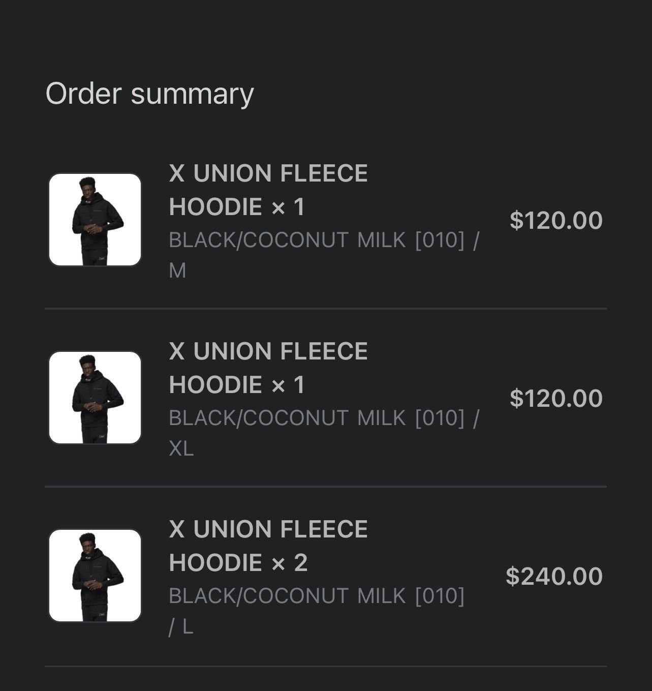 Jordan Brand × Union LA Jordan x Union MJ Fleece Hoodie Black/Coconut Milk Size US XL / EU 56 / 4 - 4 Thumbnail