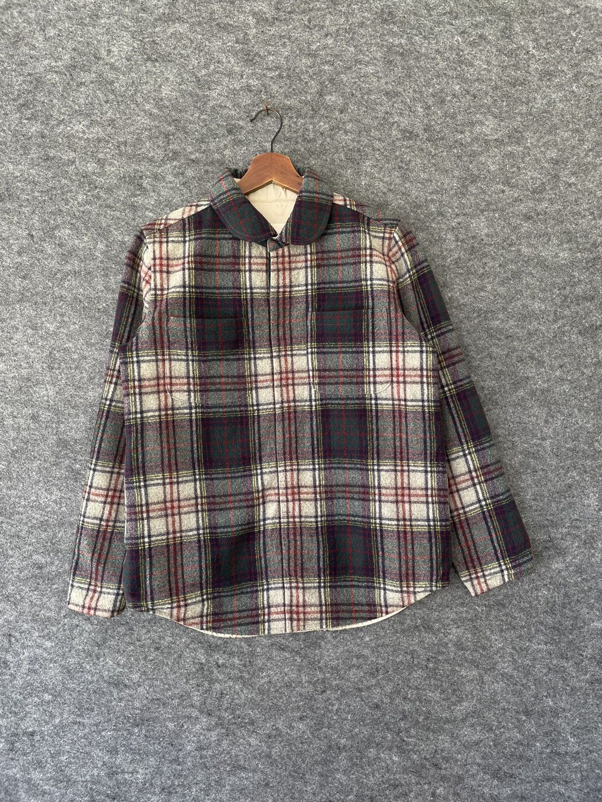 Tsumori Chisato VINTAGE TSUMORI CHISATO FLANNEL JACKET Size US S / EU 44-46 / 1 - 1 Thumbnail