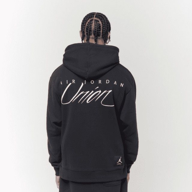 Jordan Brand Jordan x Union MJ Fleece Hoodie Black/Coconut Milk