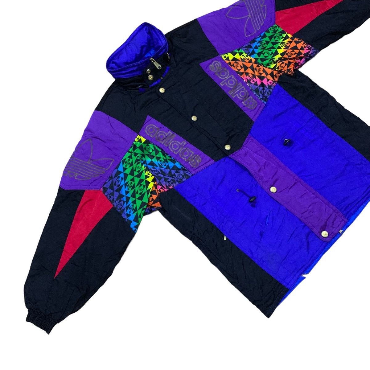 Adidas × Goretex Vintage Adidas x Descente Big Logo Ski Winter Jacket Size US L / EU 52-54 / 3 - 7 Thumbnail