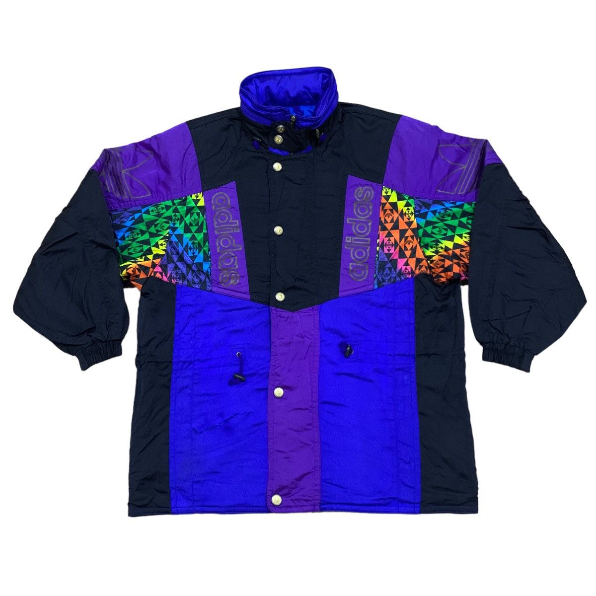 Adidas × Goretex Vintage Adidas x Descente Big Logo Ski Winter Jacket Size US L / EU 52-54 / 3 - 2 Thumbnail