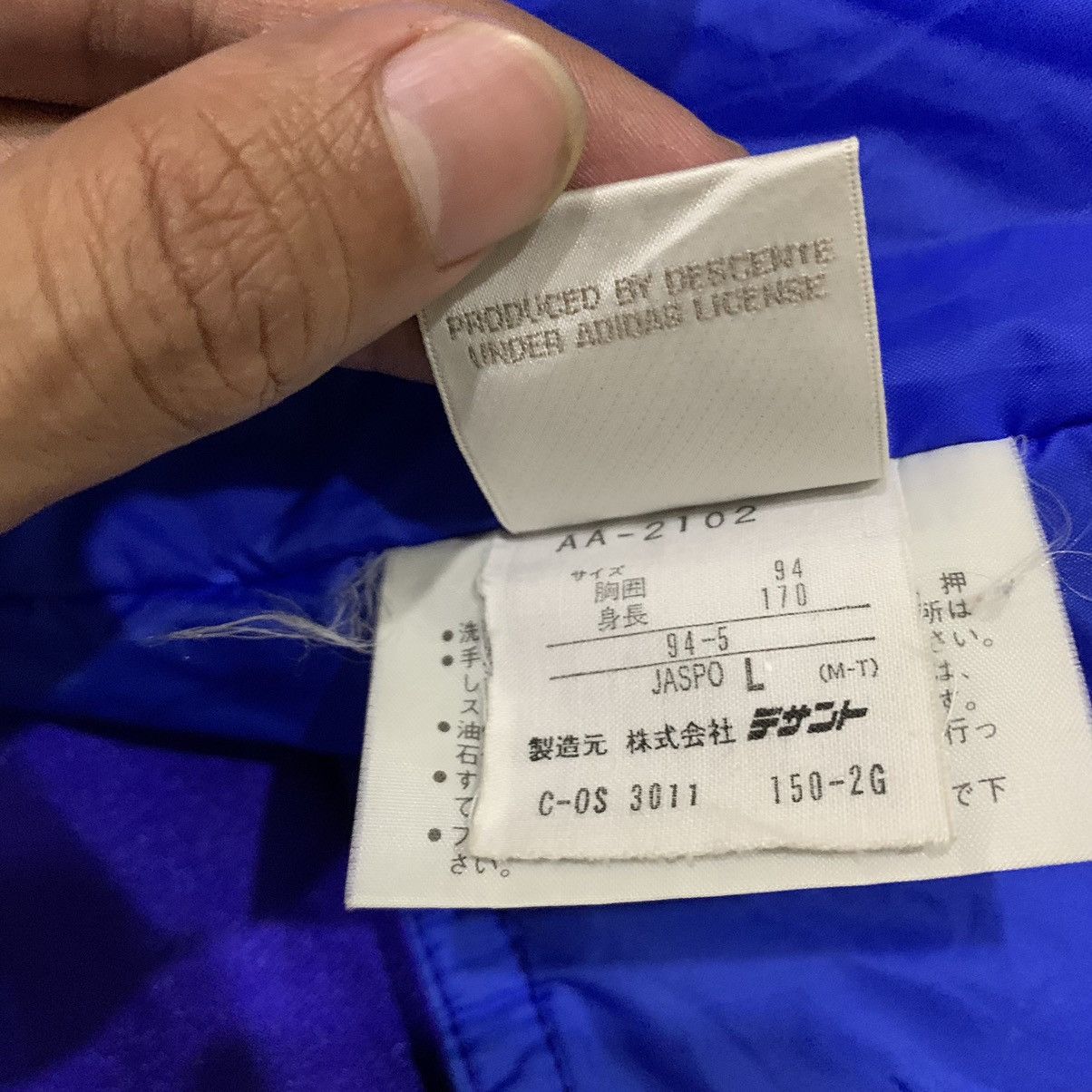 Adidas × Goretex Vintage Adidas x Descente Big Logo Ski Winter Jacket Size US L / EU 52-54 / 3 - 15 Thumbnail