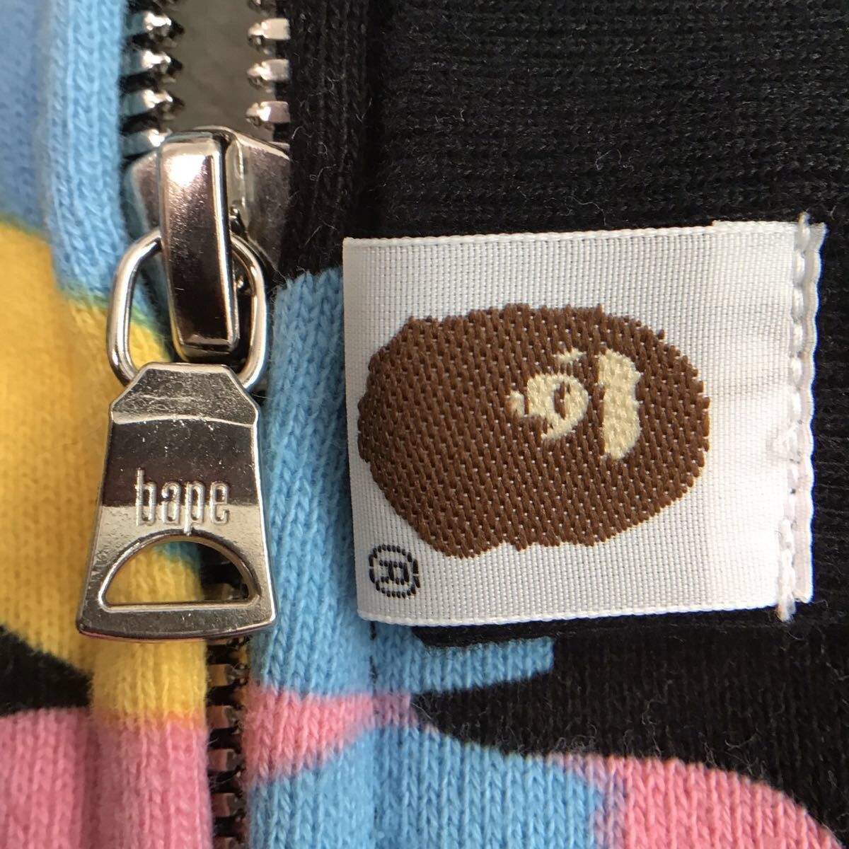 Bape × Nigo BAPE Cotton candy camo Sweat jacket multi camo ape NIGO Size US L / EU 52-54 / 3 - 9 Thumbnail