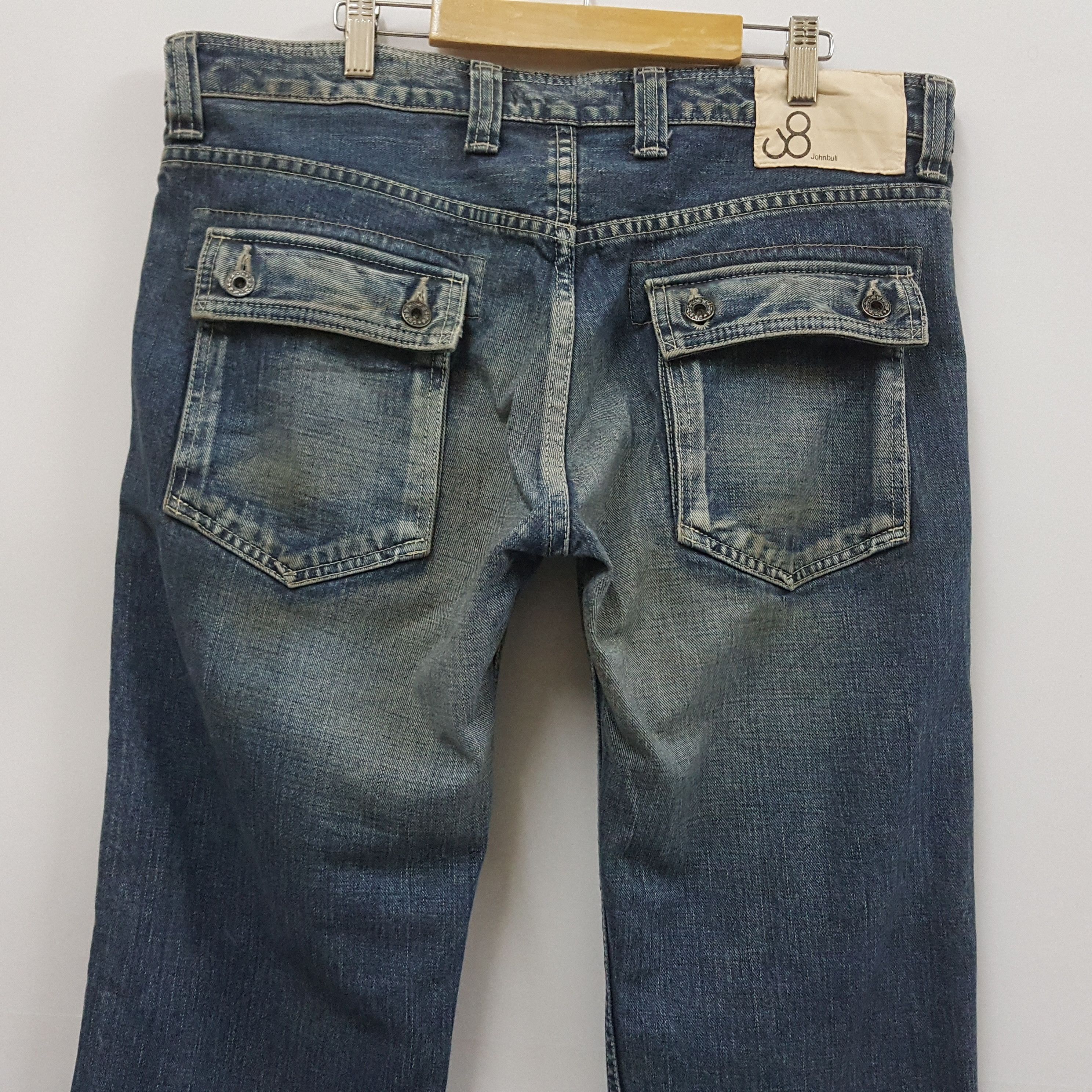 Japanese Brand × Johnbull × Vintage Vintage Japanese brand John Bull nice design denim jeans Size US 36 / EU 52 - 5 Thumbnail