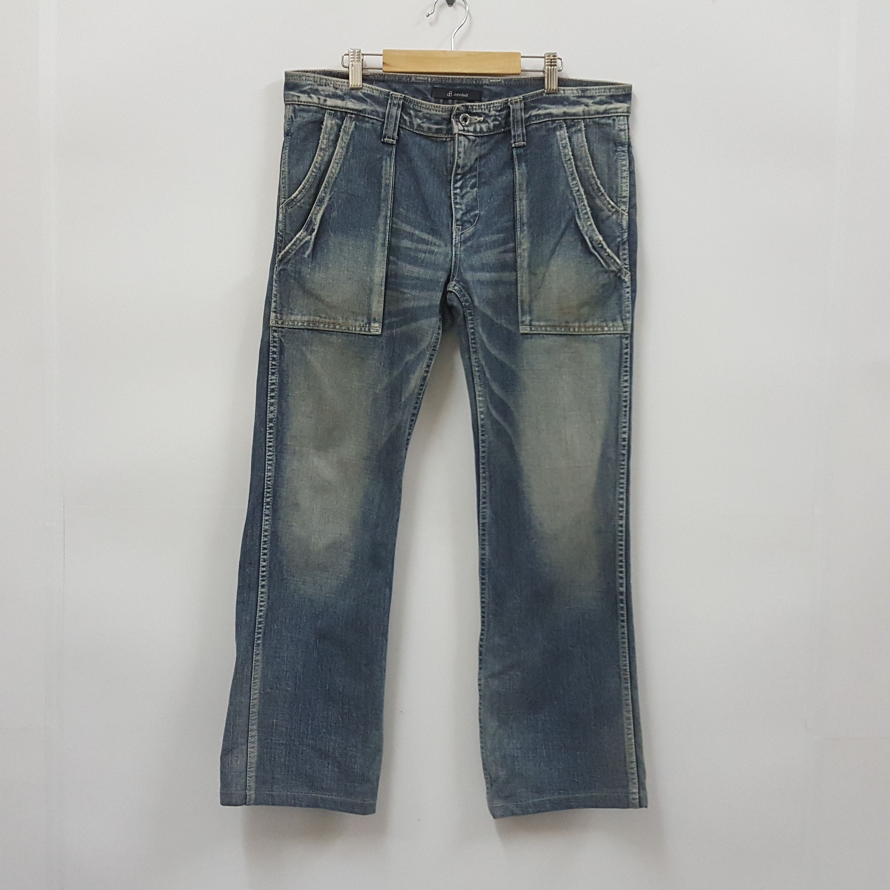 Japanese Brand × Johnbull × Vintage Vintage Japanese brand John Bull nice design denim jeans Size US 36 / EU 52 - 1 Thumbnail