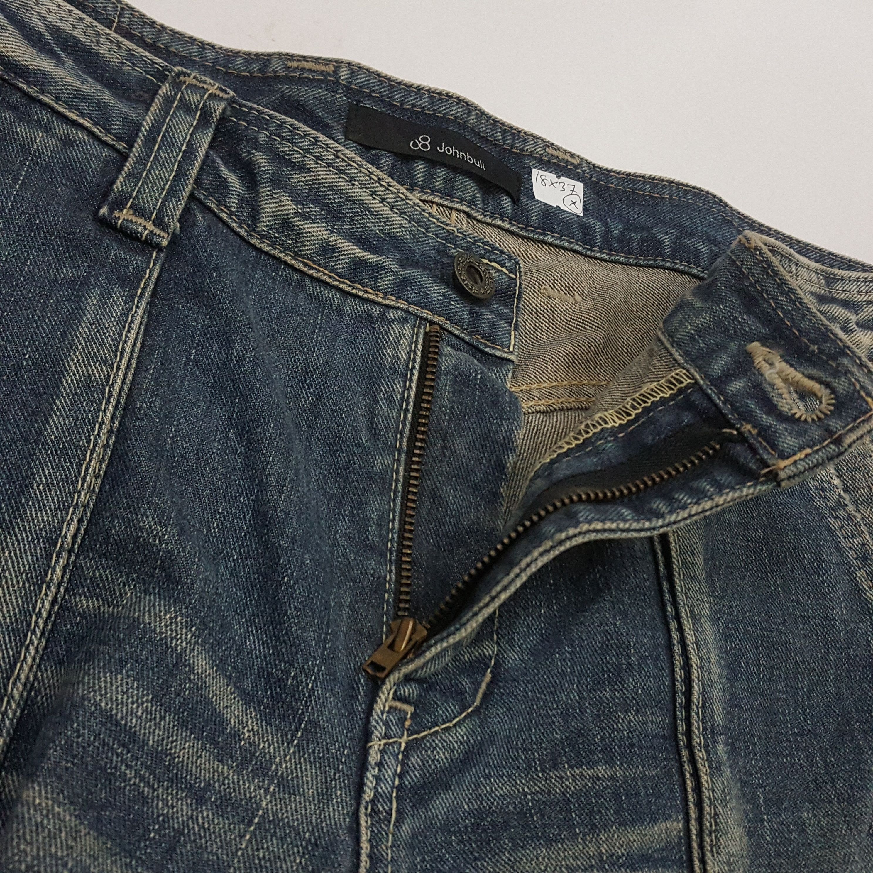 Japanese Brand × Johnbull × Vintage Vintage Japanese brand John Bull nice design denim jeans Size US 36 / EU 52 - 7 Thumbnail