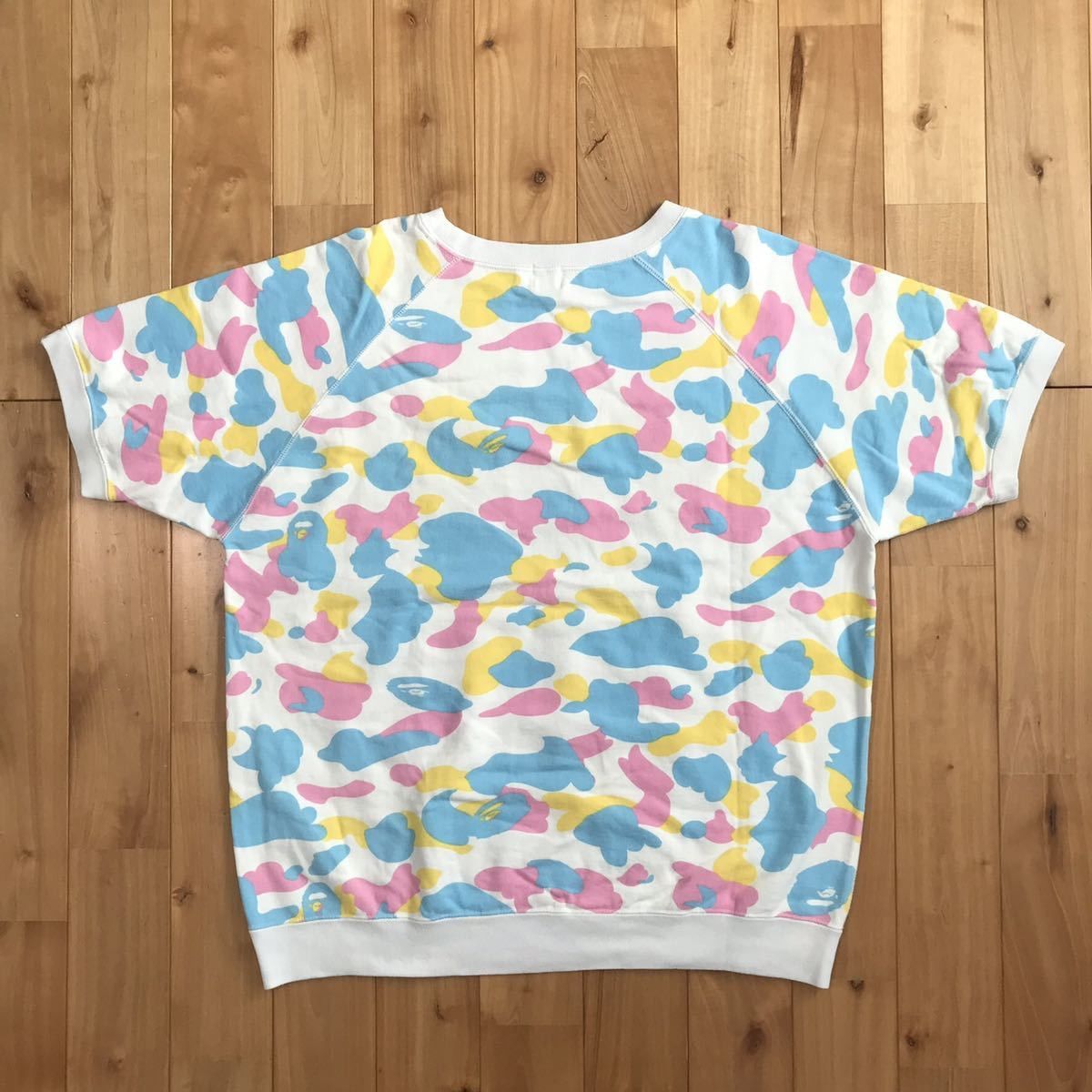 Bape BAPE New Multi camo sweat shirt cotton candy camo ape NIGO Size US M / EU 48-50 / 2 - 2 Thumbnail
