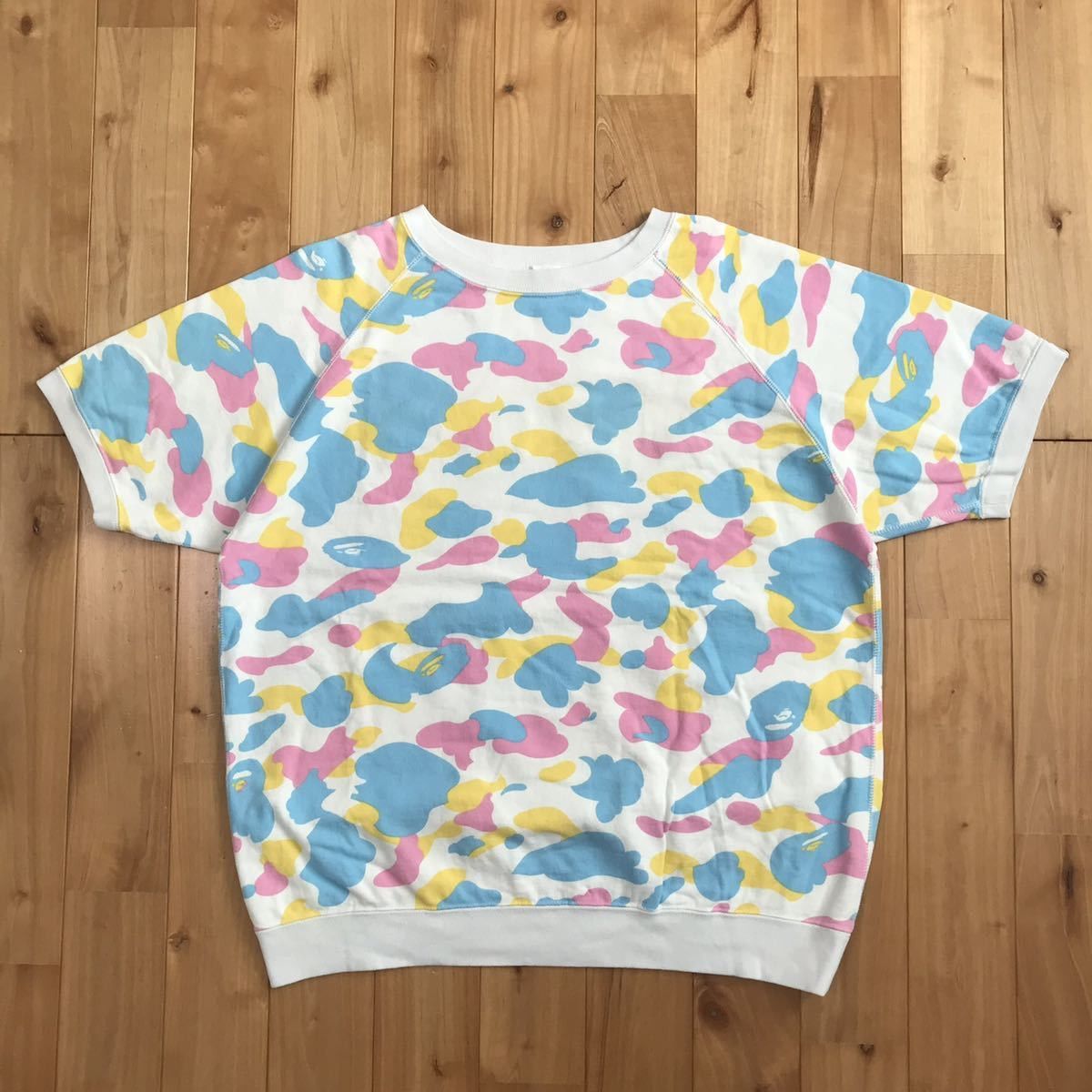 Bape BAPE New Multi camo sweat shirt cotton candy camo ape NIGO Size US M / EU 48-50 / 2 - 1 Thumbnail