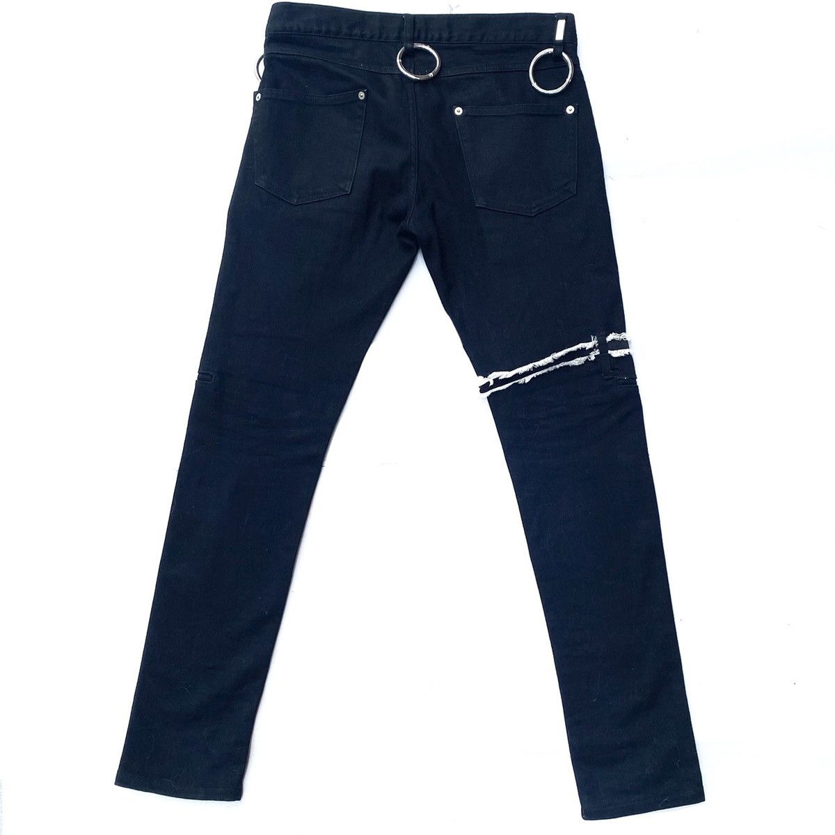 99%IS- × Seditionaries 99%IS Bajowoo “Sid Vicious “ Black Jeans Size US 30 / EU 46 - 2 Thumbnail