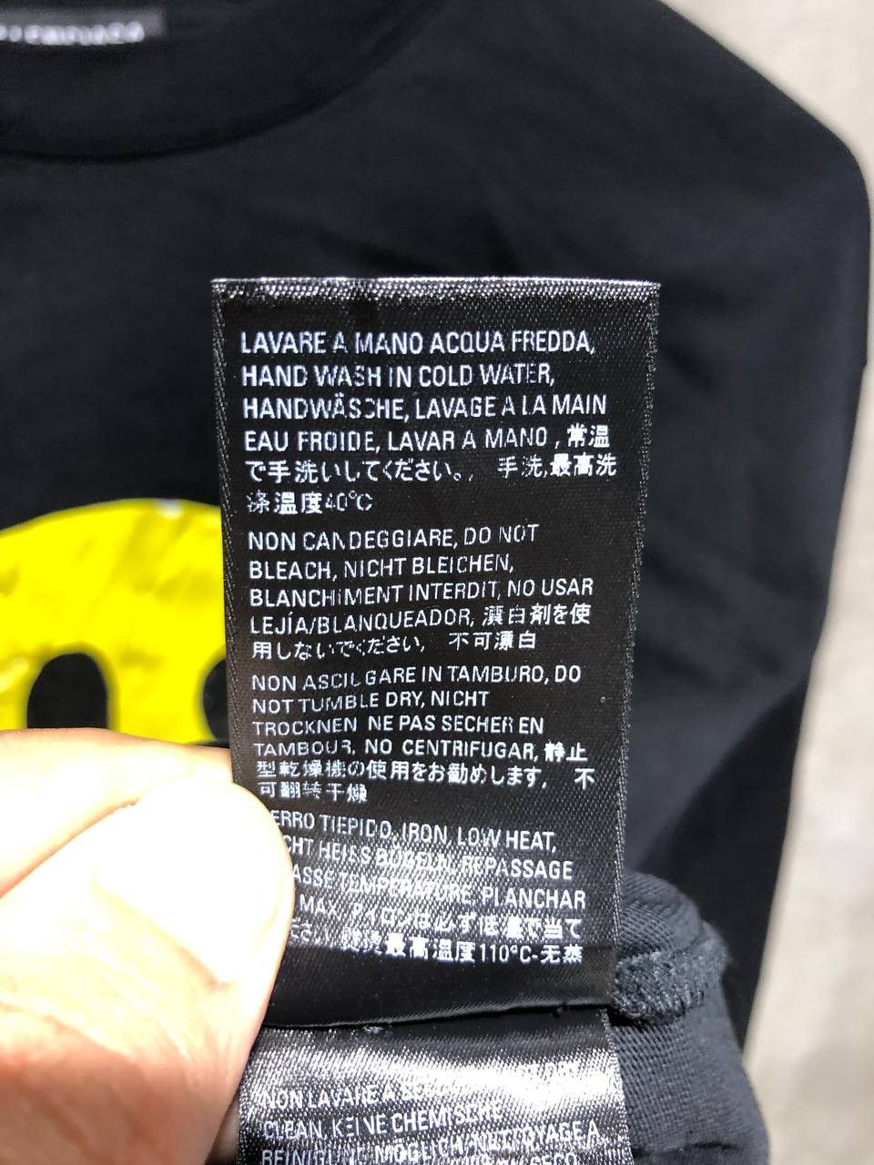 Balenciaga Balenciaga Smiley Logo Face Sweatshirt Size US XL / EU 56 / 4 - 15 Thumbnail