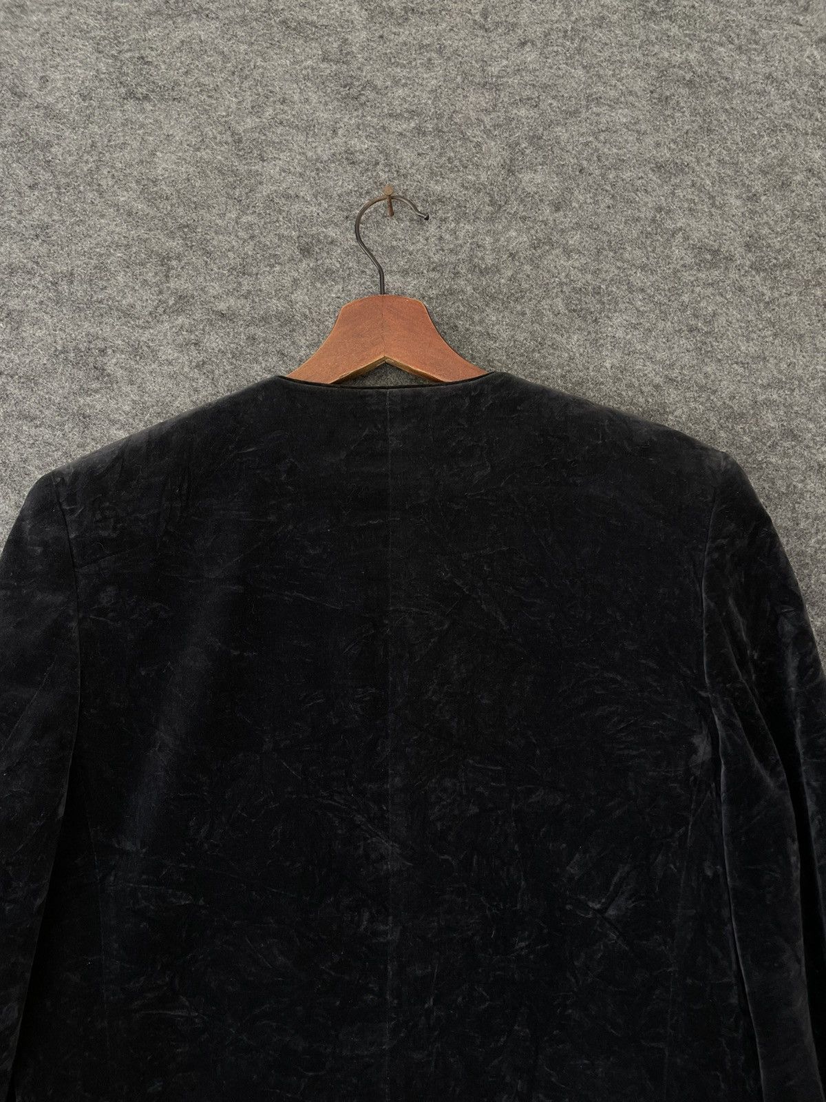 Comme des Garcons COMME DES GARÇONS TRICOT VELVET JACKET Size ONE SIZE - 4 Thumbnail