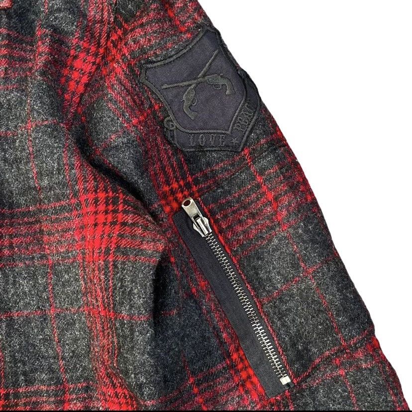 Mastermind Japan Roarguns Peace Maker swarovski rhinestone Wool Shirt Jacket Size US S / EU 44-46 / 1 - 6 Thumbnail