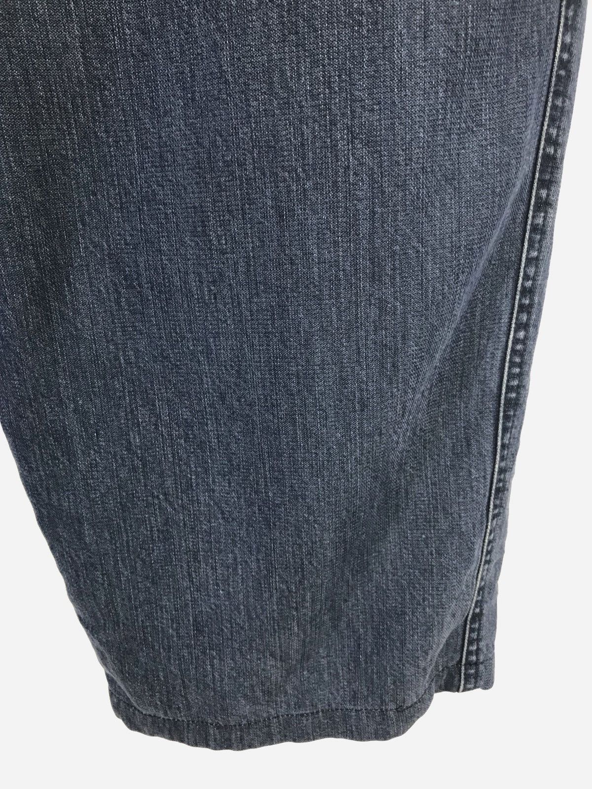 Lanvin Vintage LANVIN PARIS Embroidered Baggy Wide Denim Pants Size US 32 / EU 48 - 8 Thumbnail