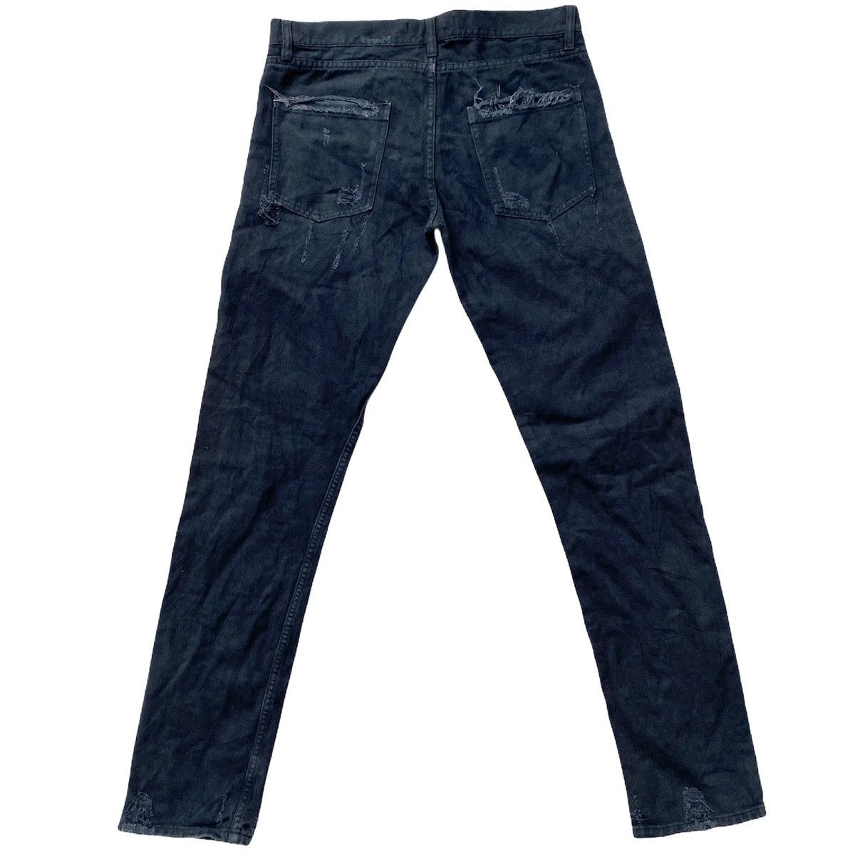 Raf By Raf Simons Destroyed Jeans