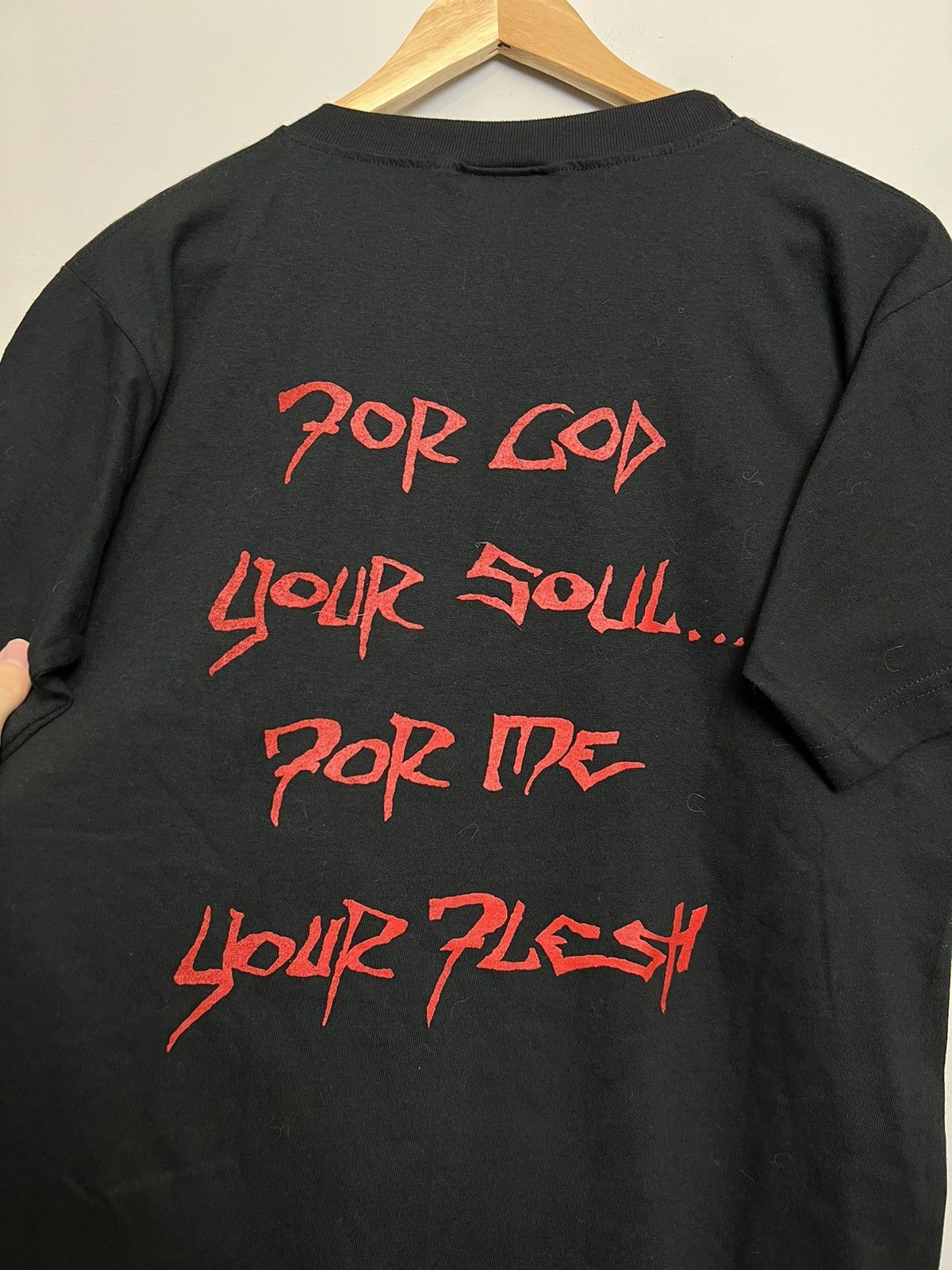 Band Tees Rare 90s Pungent Stench Vintage God Death Metal Band T Shirt Size US L / EU 52-54 / 3 - 4 Thumbnail