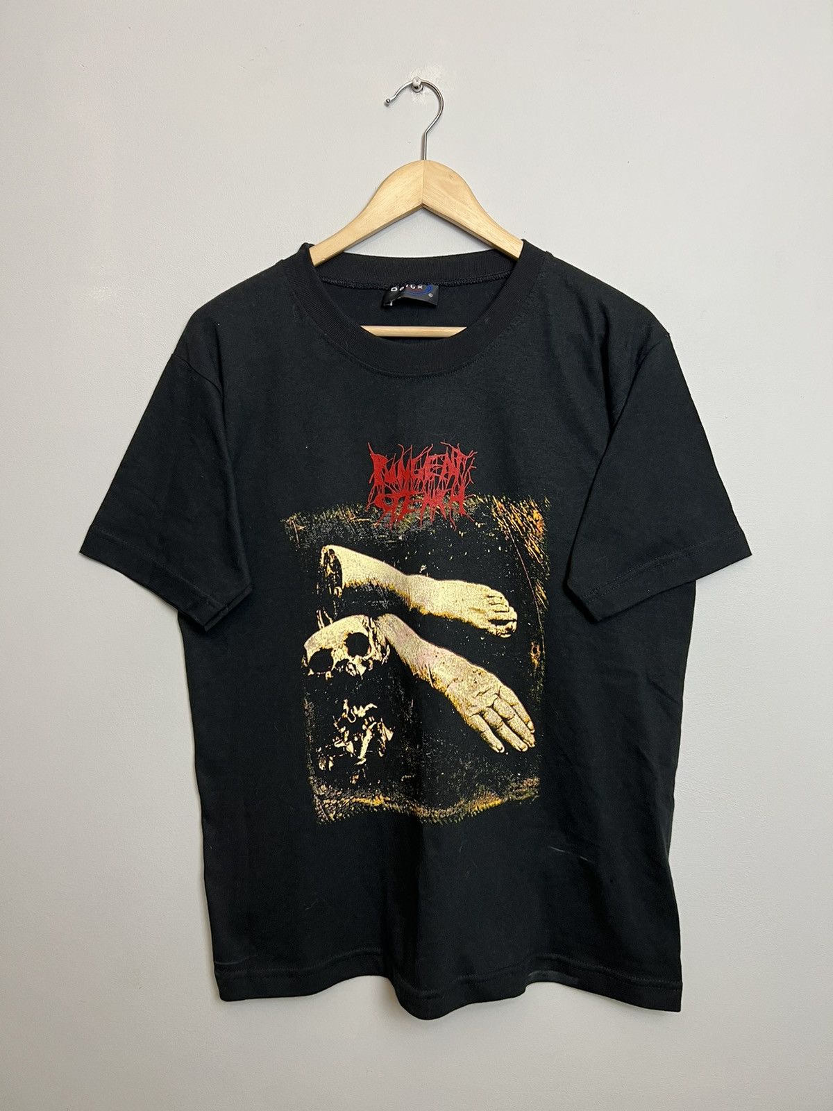 Band Tees Rare 90s Pungent Stench Vintage God Death Metal Band T Shirt Size US L / EU 52-54 / 3 - 1 Thumbnail