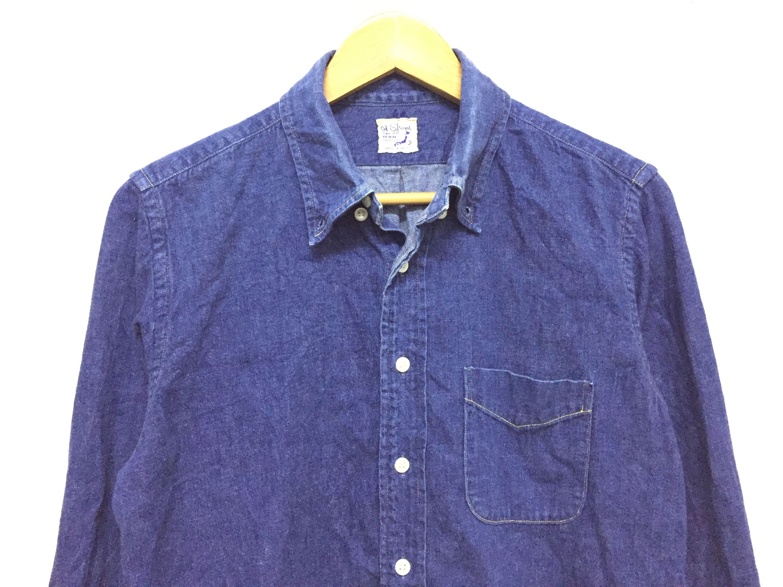 Orslow Iconic Or Slow Denim shirt Size US M / EU 48-50 / 2 - 2 Thumbnail
