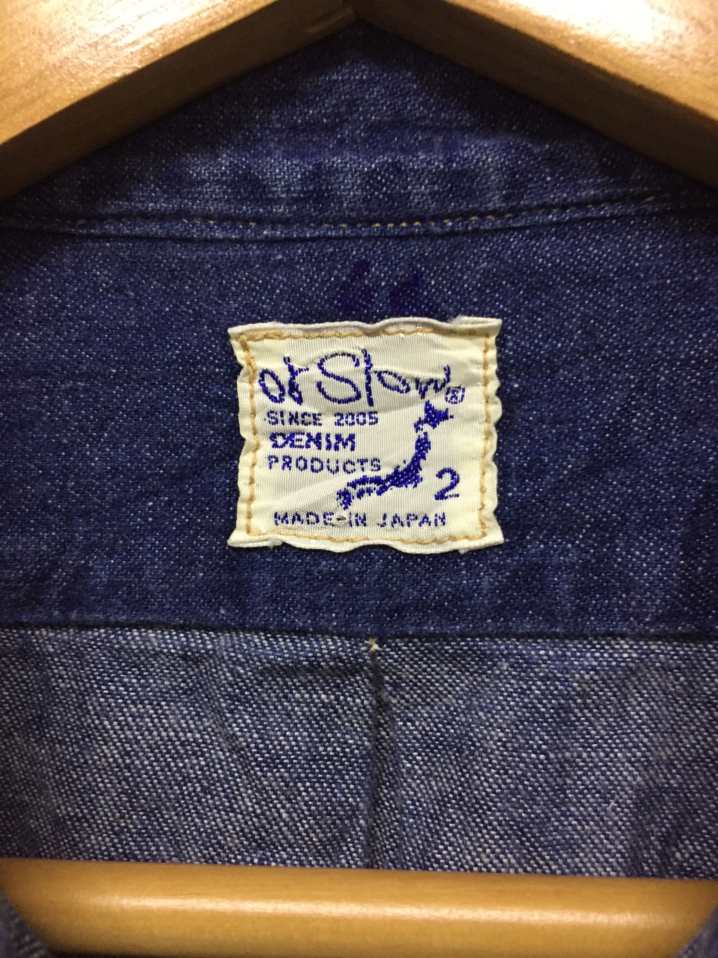 Orslow Iconic Or Slow Denim shirt Size US M / EU 48-50 / 2 - 6 Thumbnail