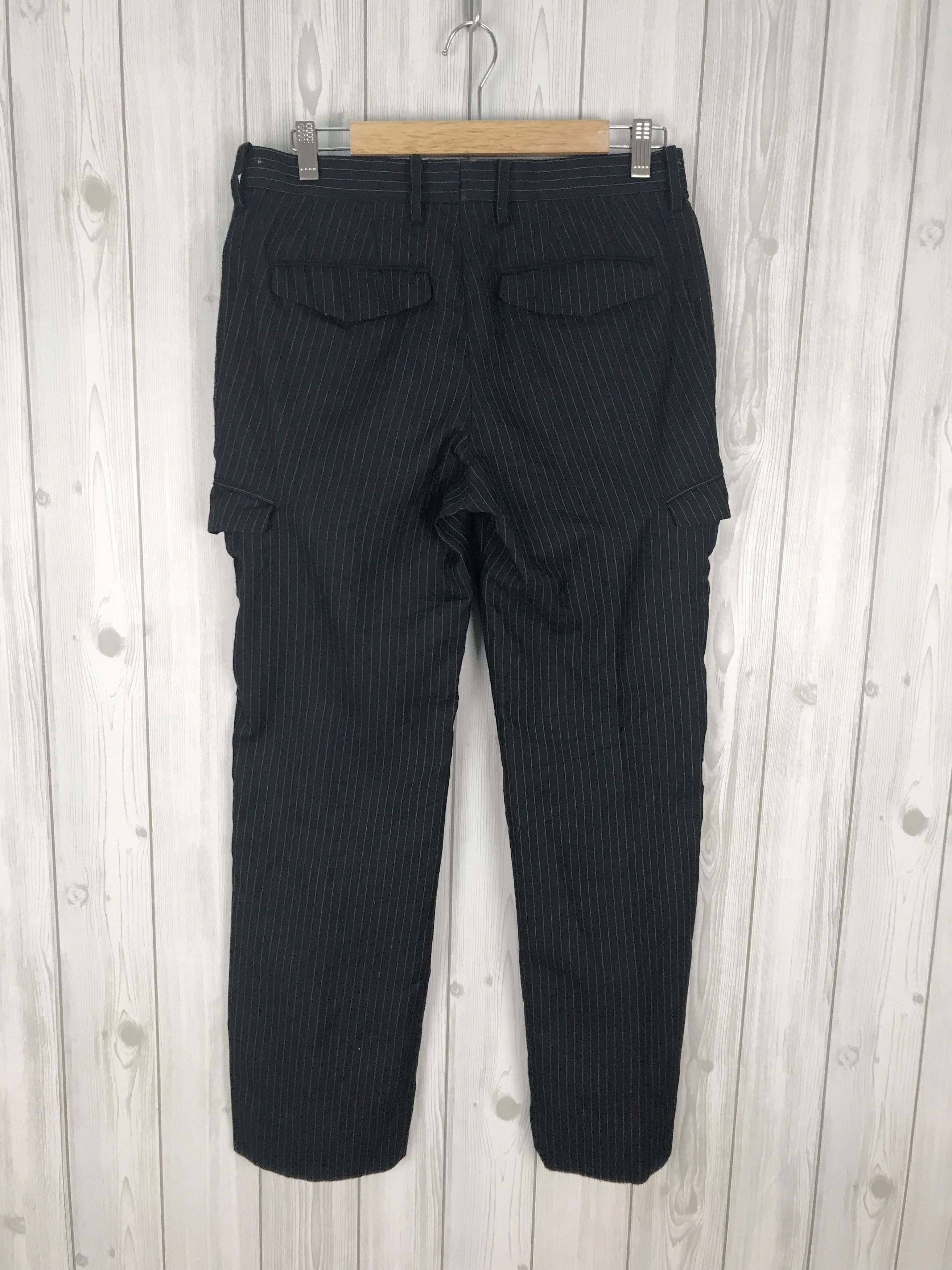 Journal Standard JOURNAL STANDARD Pin Striped Polyester Rayon Cargo Pants Size US 30 / EU 46 - 8 Thumbnail
