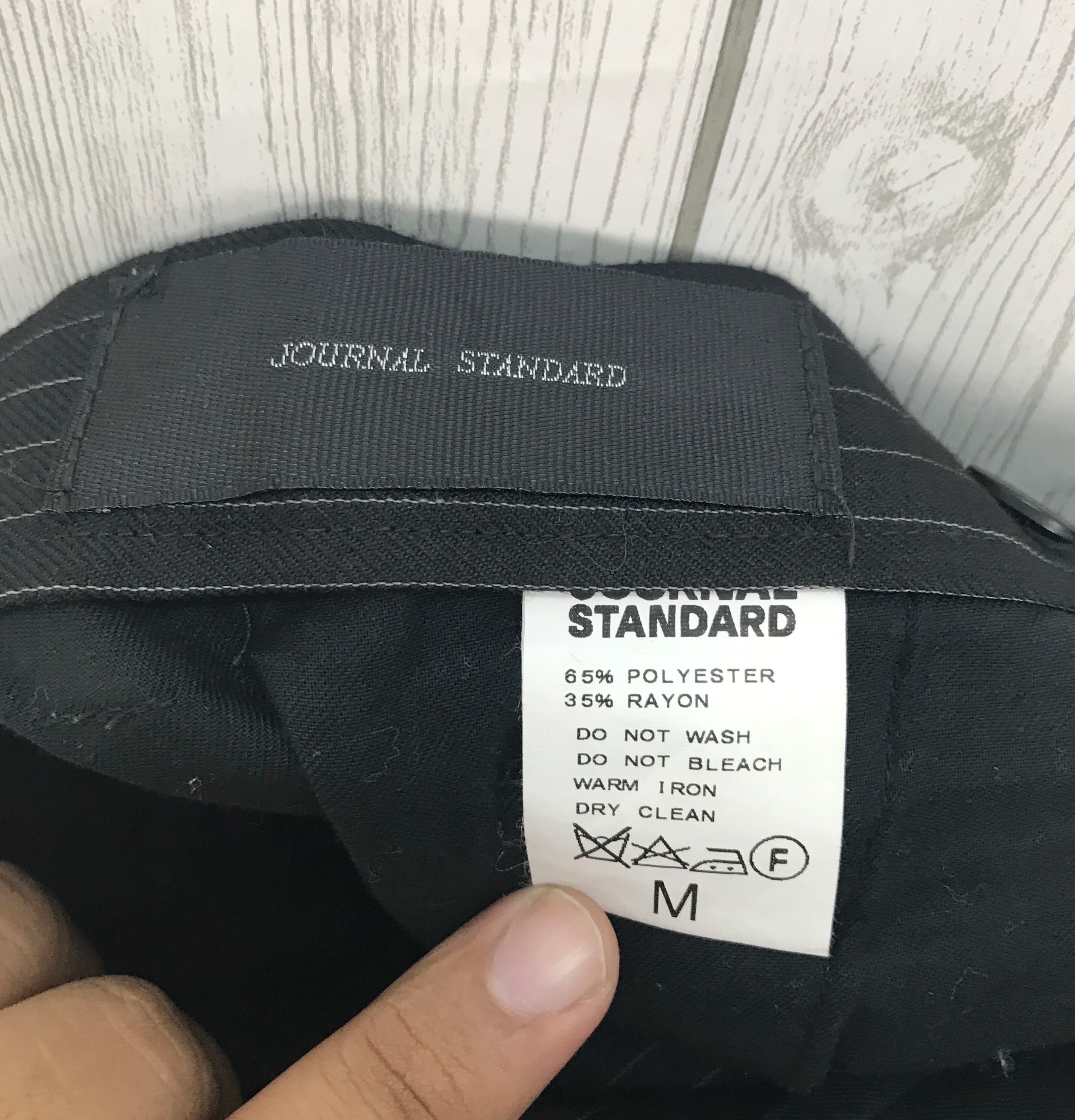 Journal Standard JOURNAL STANDARD Pin Striped Polyester Rayon Cargo Pants Size US 30 / EU 46 - 13 Thumbnail