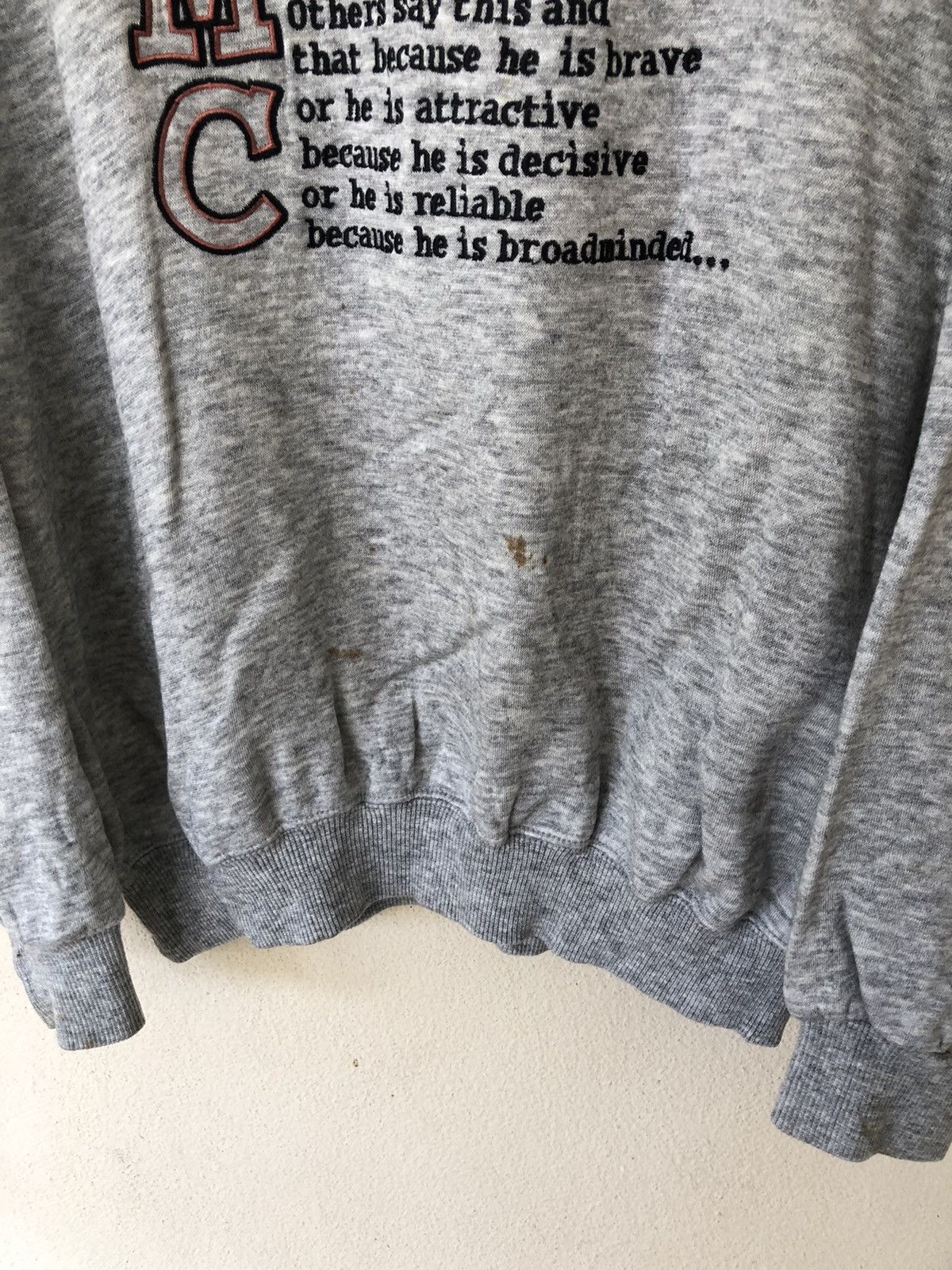 Japanese Brand × Vintage VINTAGE WORLD MAX CLUB EMBROIDERED SWEATSHIRT Size US M / EU 48-50 / 2 - 5 Thumbnail