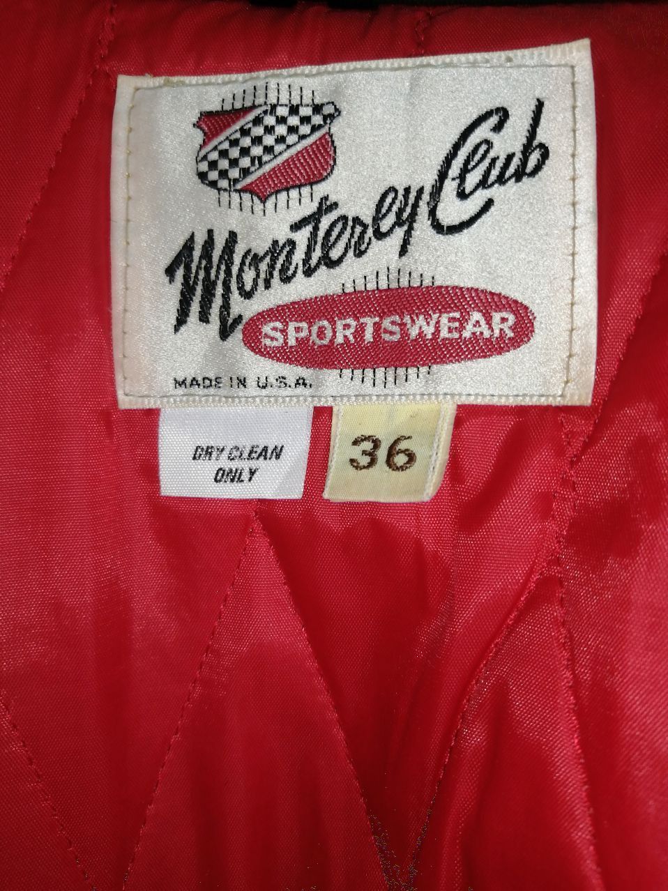 Vintage Vintage 50's 60's Monterey Club Sportswear Flannel Red Wool Size US M / EU 48-50 / 2 - 5 Thumbnail