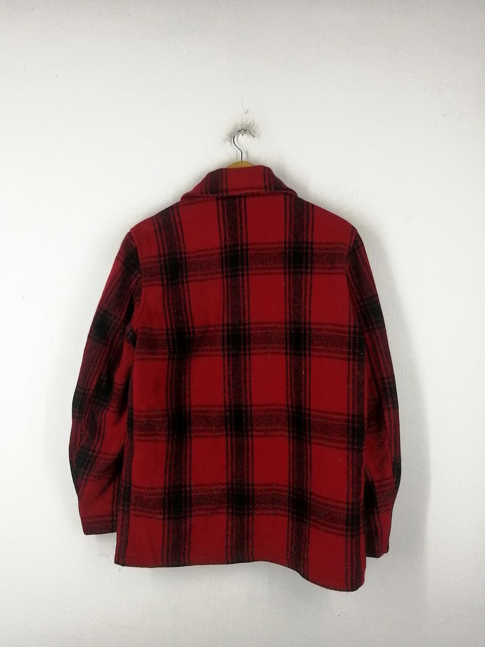 Vintage Vintage 50's 60's Monterey Club Sportswear Flannel Red Wool Size US M / EU 48-50 / 2 - 3 Thumbnail