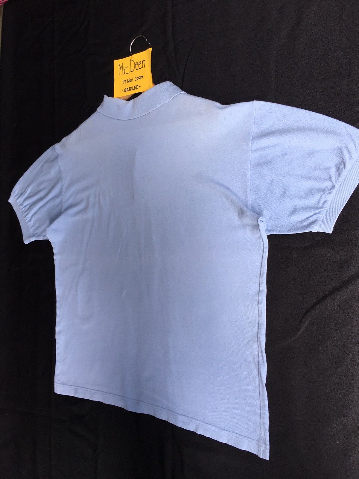 Yves Saint Laurent Vtg Yves Saint Laurent YSL Pour Homme SmallSpellout Polo Size US M / EU 48-50 / 2 - 12 Thumbnail