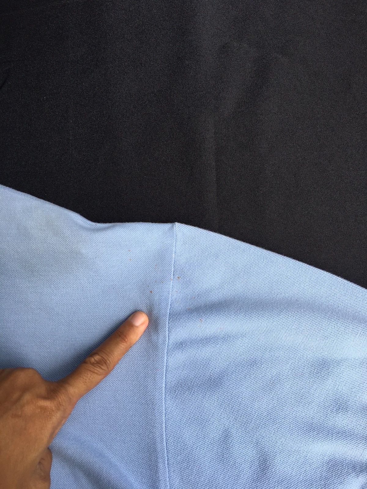 Yves Saint Laurent Vtg Yves Saint Laurent YSL Pour Homme SmallSpellout Polo Size US M / EU 48-50 / 2 - 14 Thumbnail