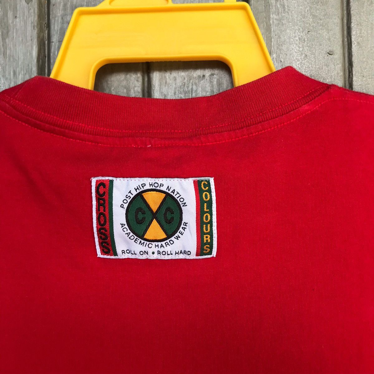 Cross Colours × Vintage RARE‼️Vintage 90s CROSS COLOURS T-Shirt men Size US XXL / EU 58 / 5 - 5 Thumbnail