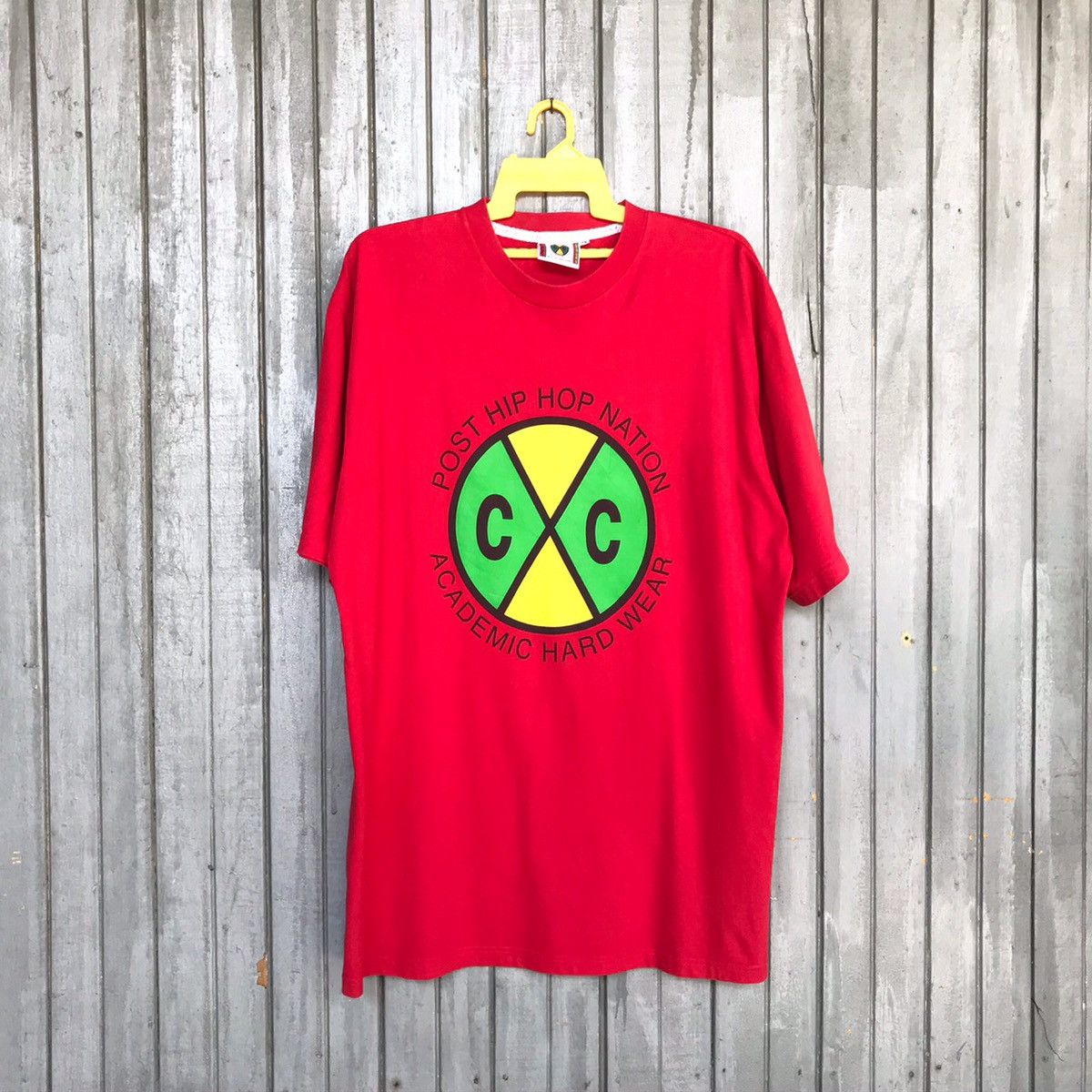Cross Colours × Vintage RARE‼️Vintage 90s CROSS COLOURS T-Shirt men Size US XXL / EU 58 / 5 - 1 Thumbnail
