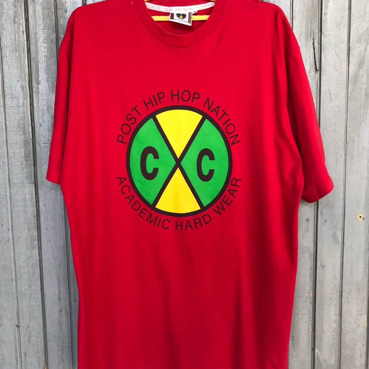 Cross Colours × Vintage RARE‼️Vintage 90s CROSS COLOURS T-Shirt men Size US XXL / EU 58 / 5 - 2 Thumbnail