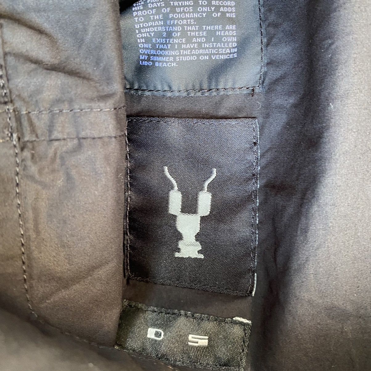 Rick Owens Rick Owens Drkshdw Futurist Head Patch Longline Top Size US M / EU 48-50 / 2 - 5 Thumbnail