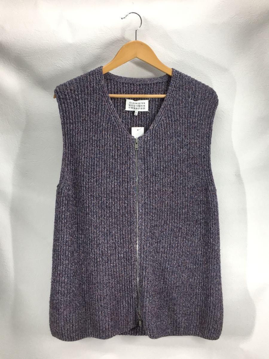 Maison Margiela Ribbed Zip Knit Sweater Vest Size US M / EU 48-50 / 2 - 1 Thumbnail